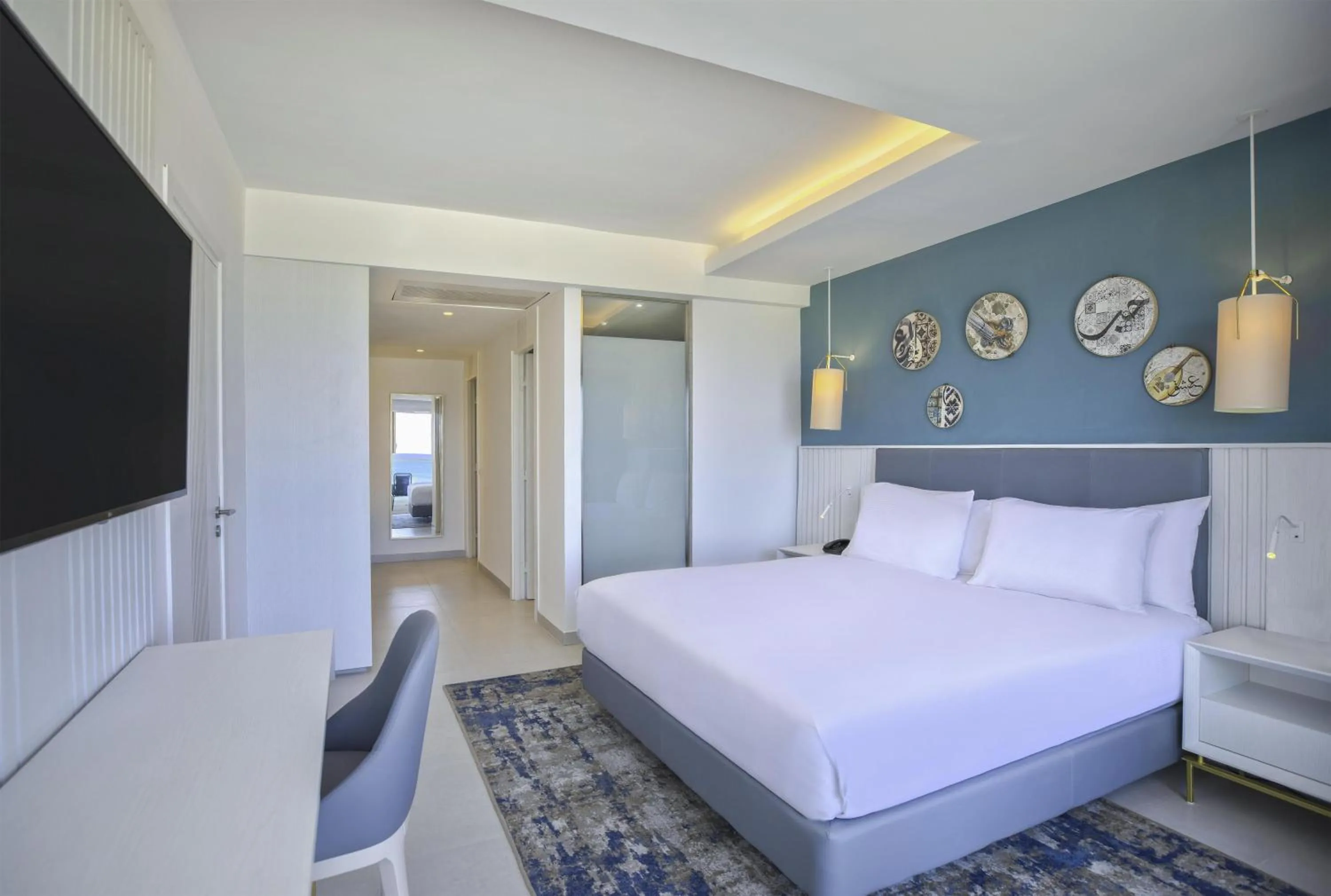 Bed in Hilton Skanes Monastir Beach Resort