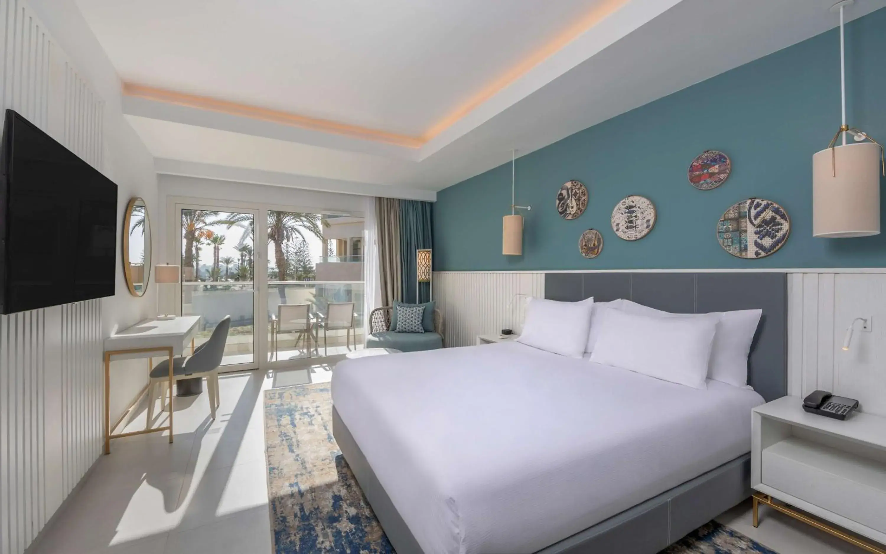 King Room - Mobility Accessible in Hilton Skanes Monastir Beach Resort King Room - Mobility Accessible in Hilton Skanes Monastir Beach Resort