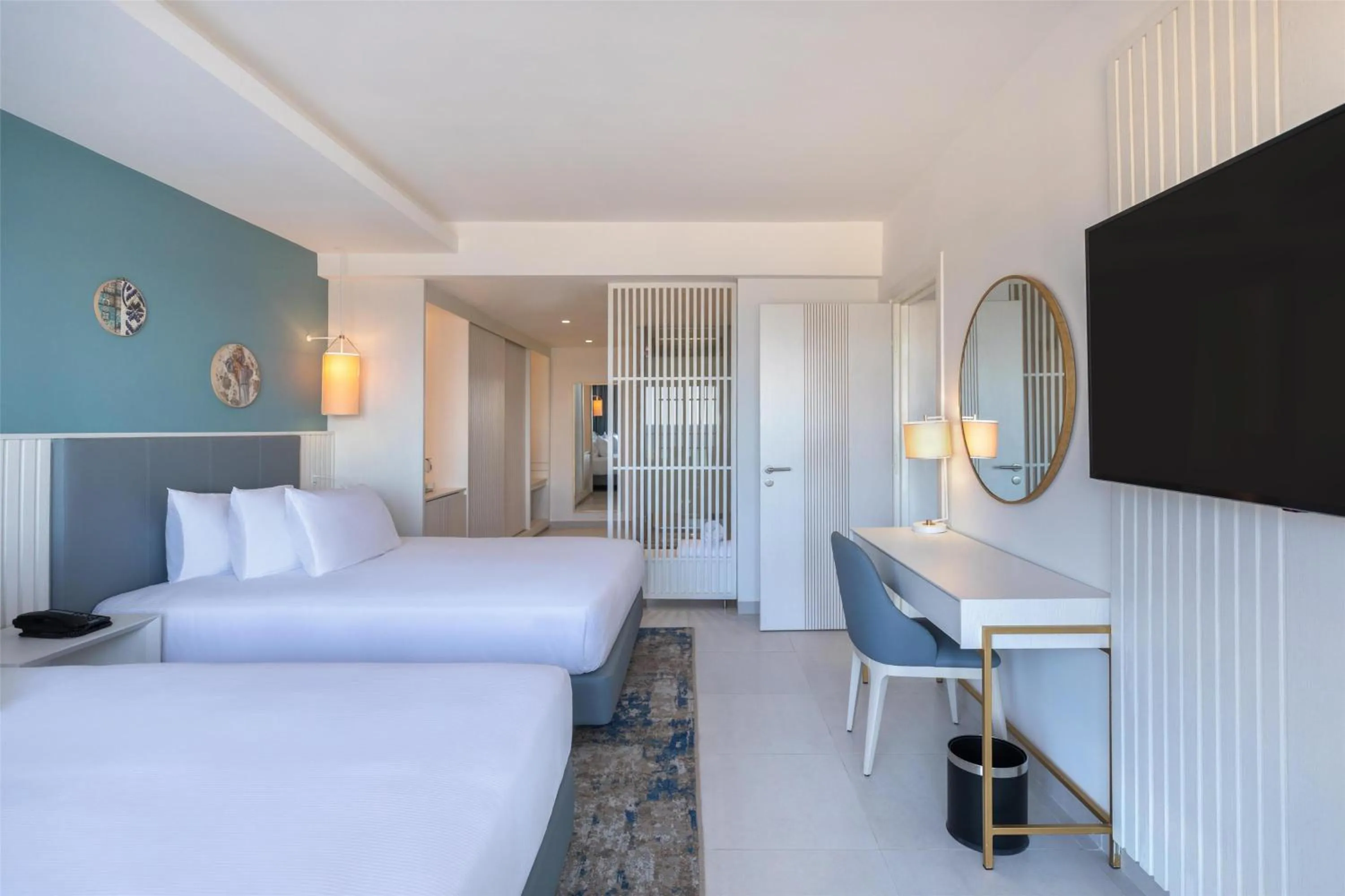 Bed in Hilton Skanes Monastir Beach Resort