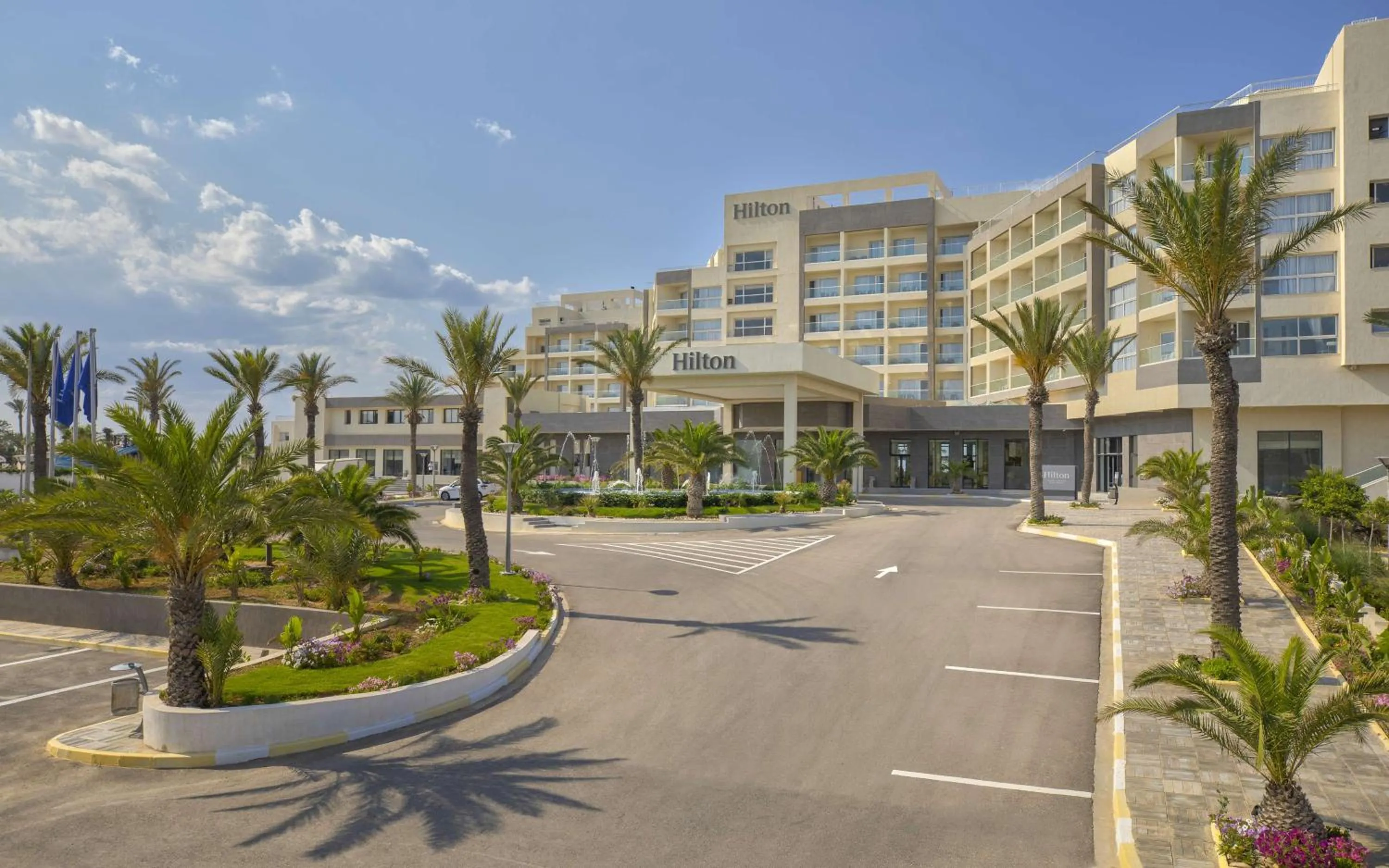 Property building in Hilton Skanes Monastir Beach Resort
