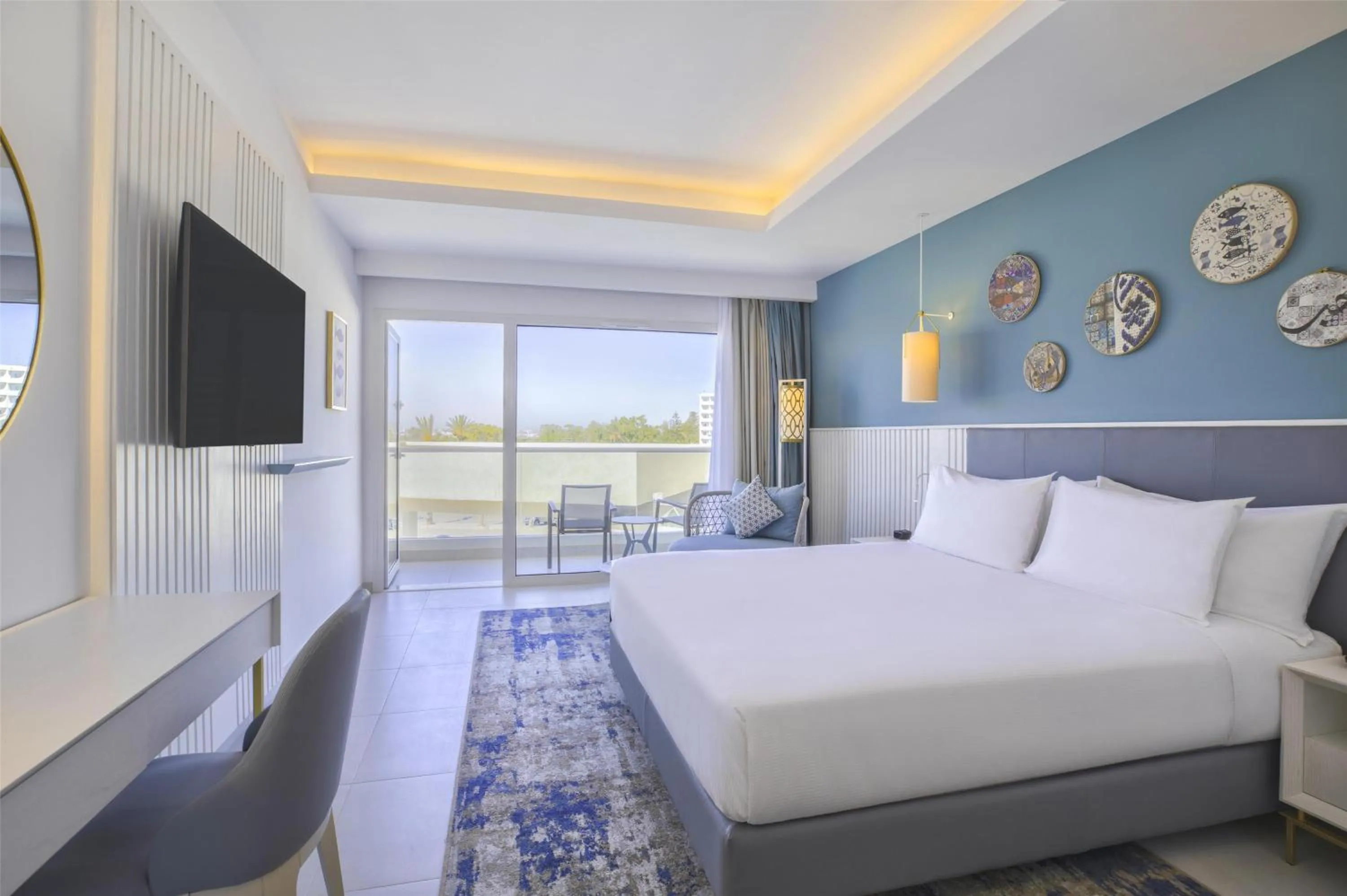 Bed in Hilton Skanes Monastir Beach Resort