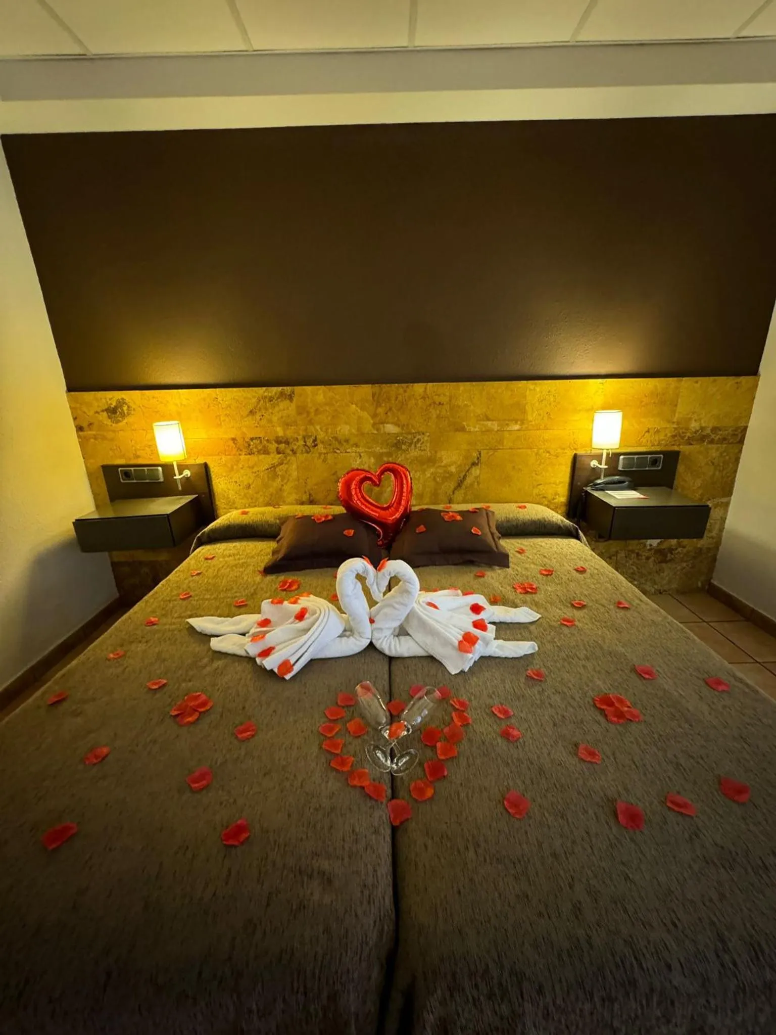 Bed in Hotel Spa Pinar del Mar