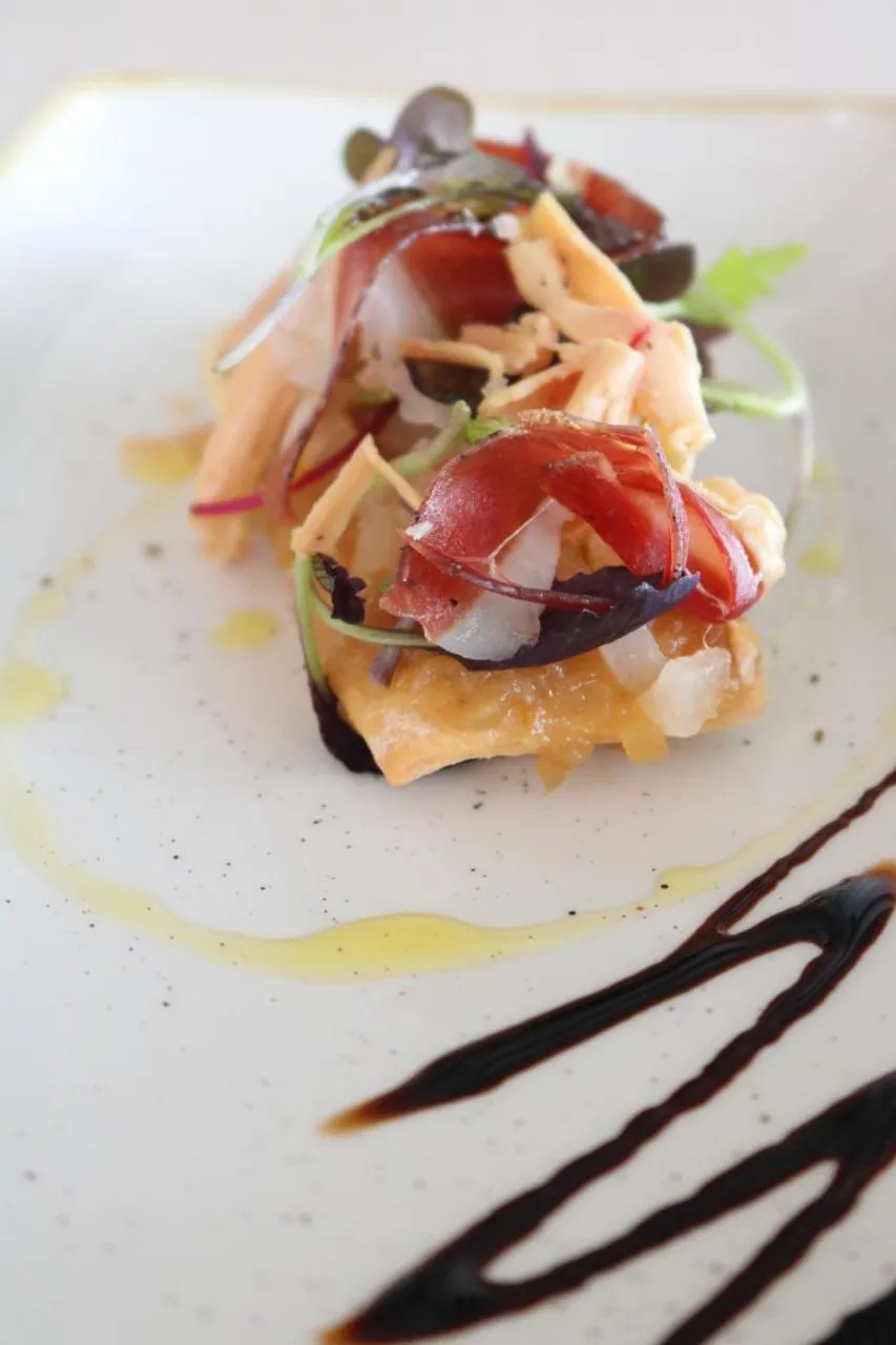 Food close-up in Golden Mar Menuda