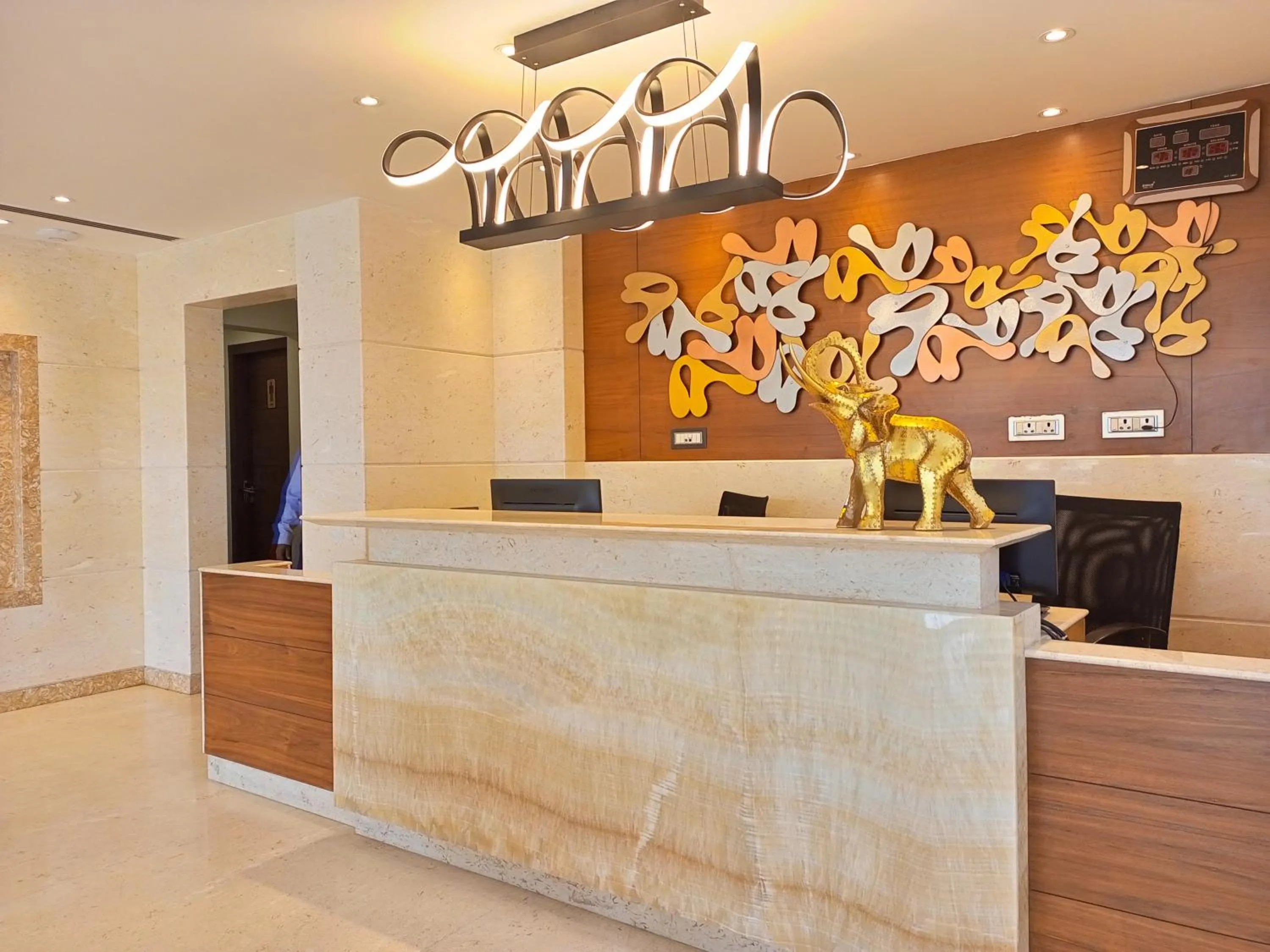Lobby or reception in Anukulas Residency - Vellore