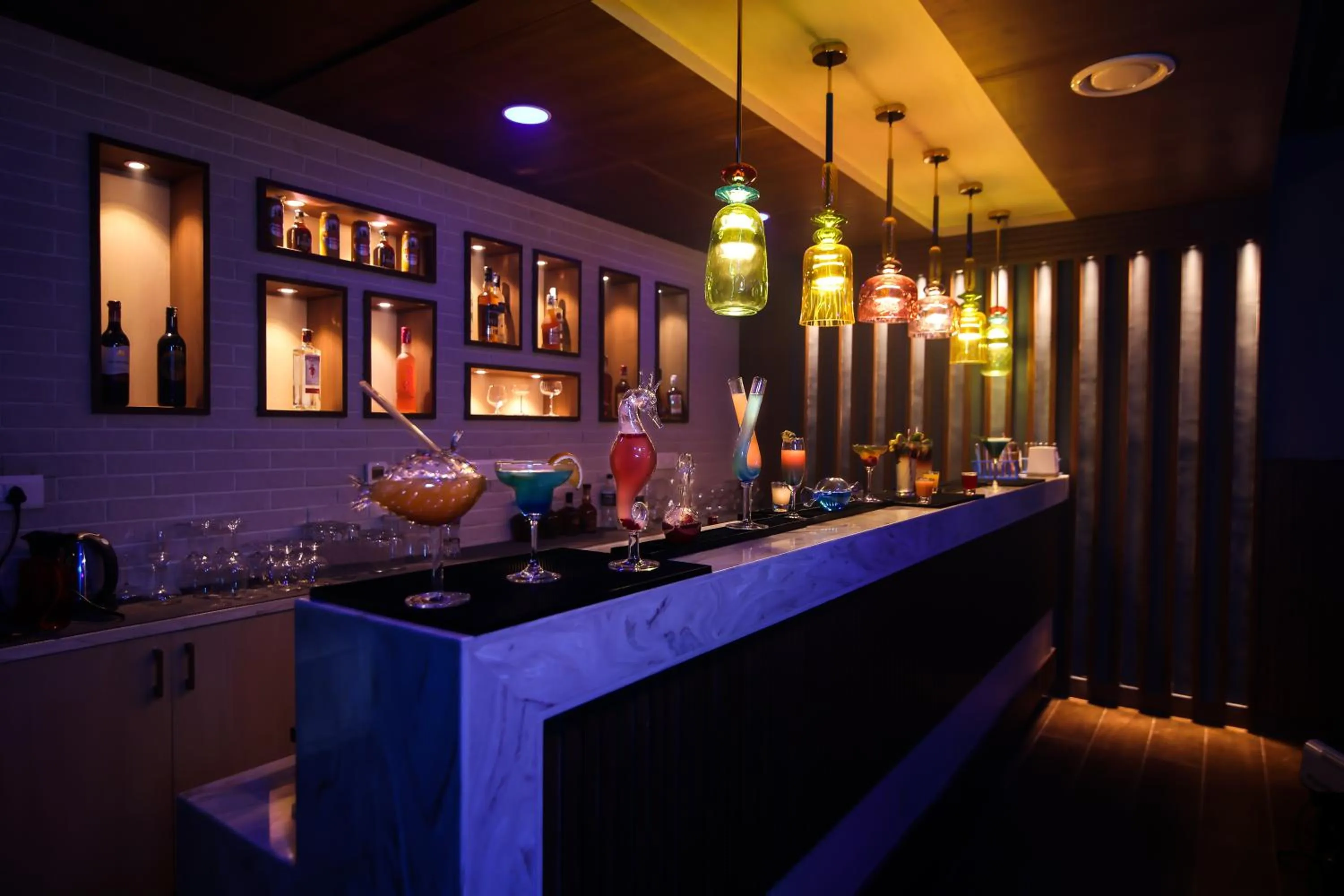 Lounge or bar in Anukulas Residency - Vellore