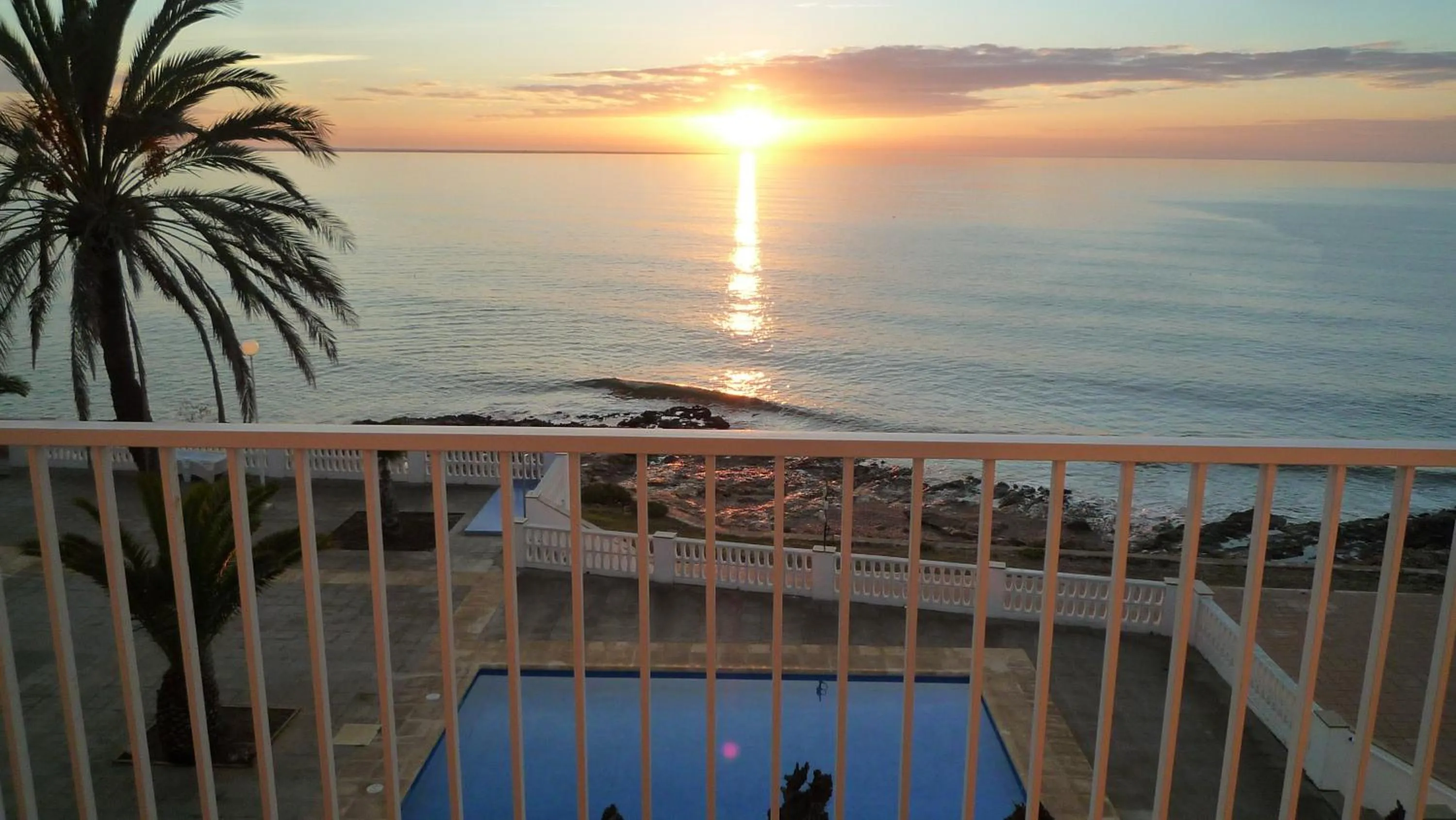 Pool view in Carlos III