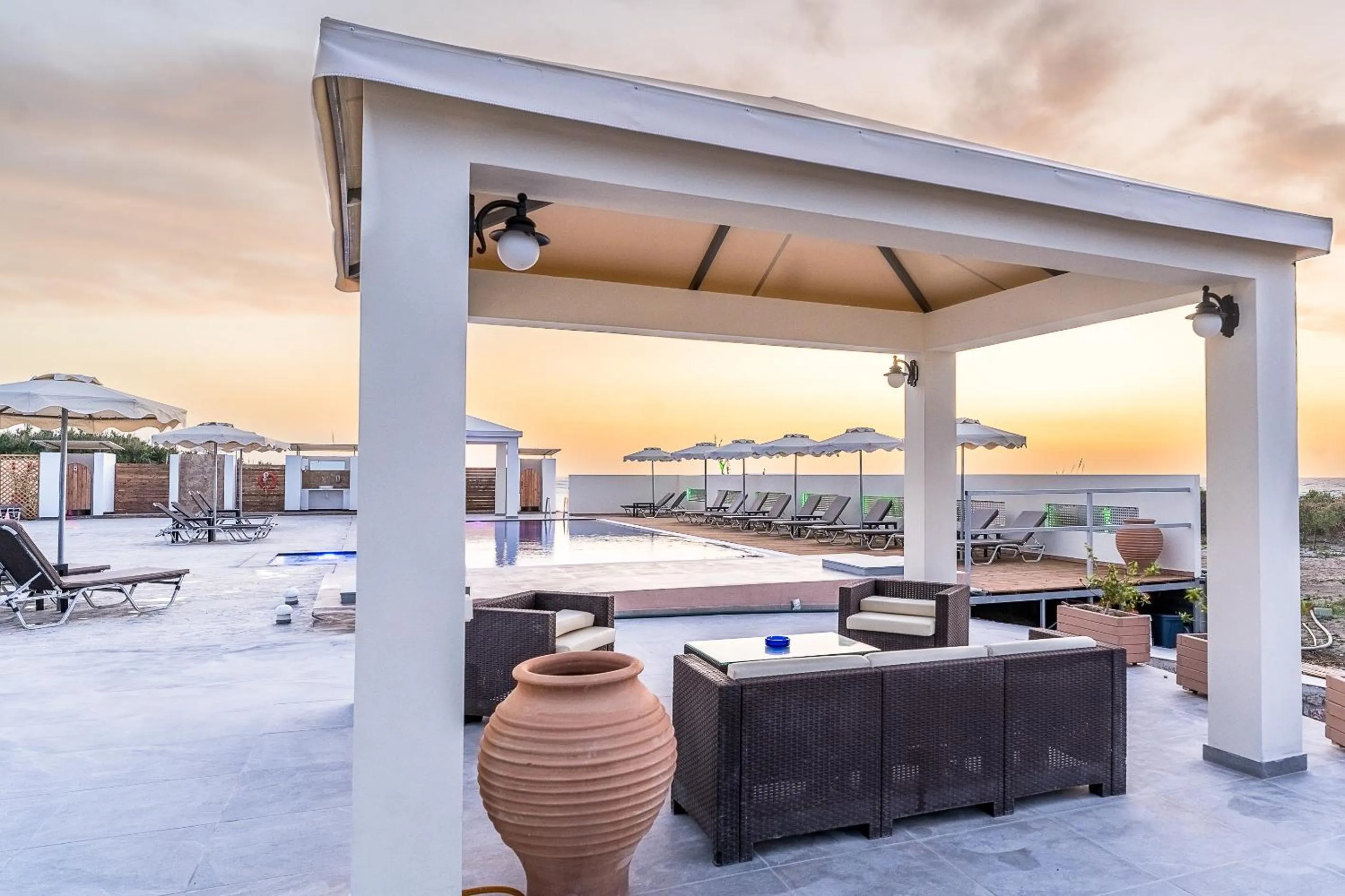 Patio in Viva Tourismo Resort (naturist club)