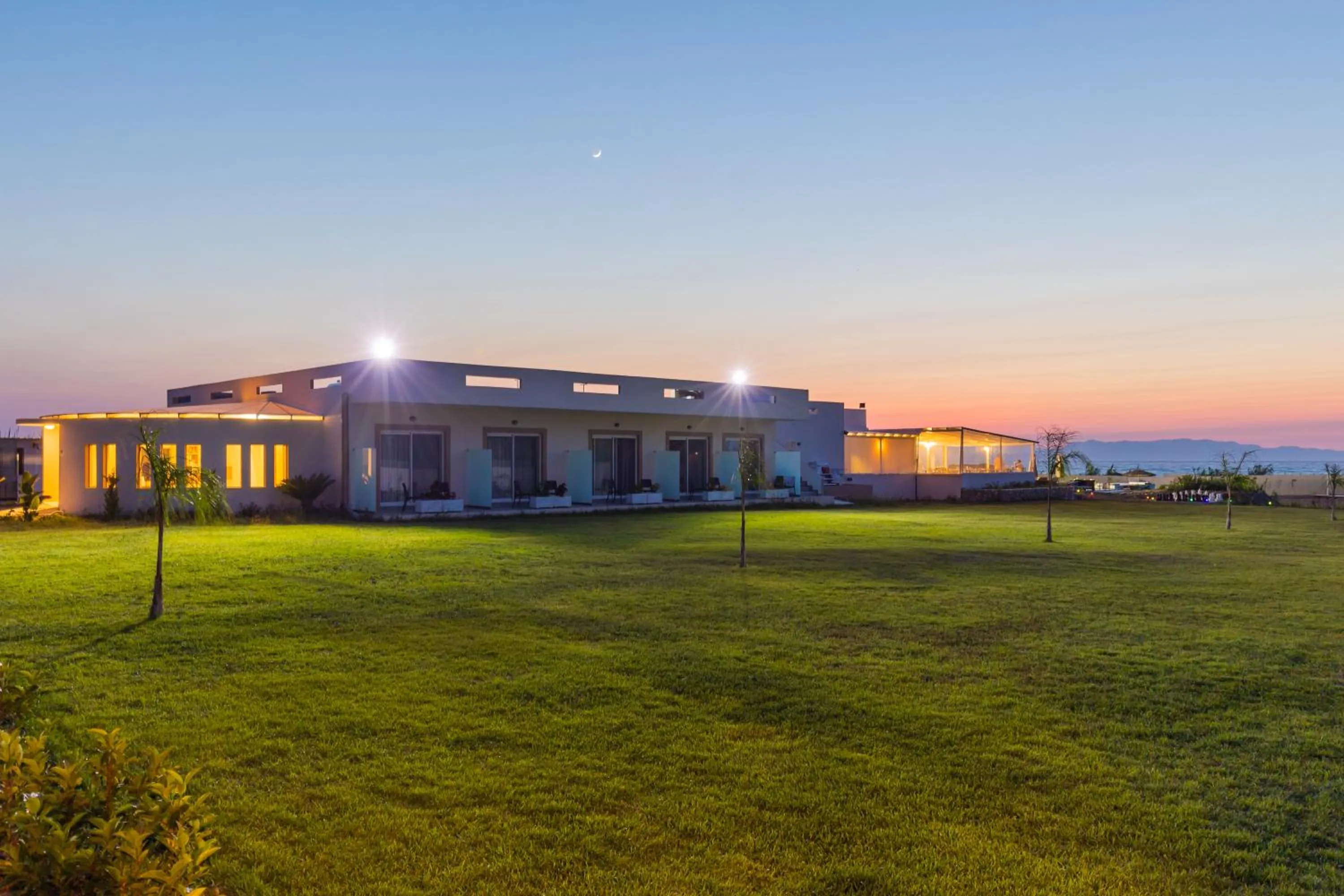 Garden view in Viva Tourismo Resort (naturist club)