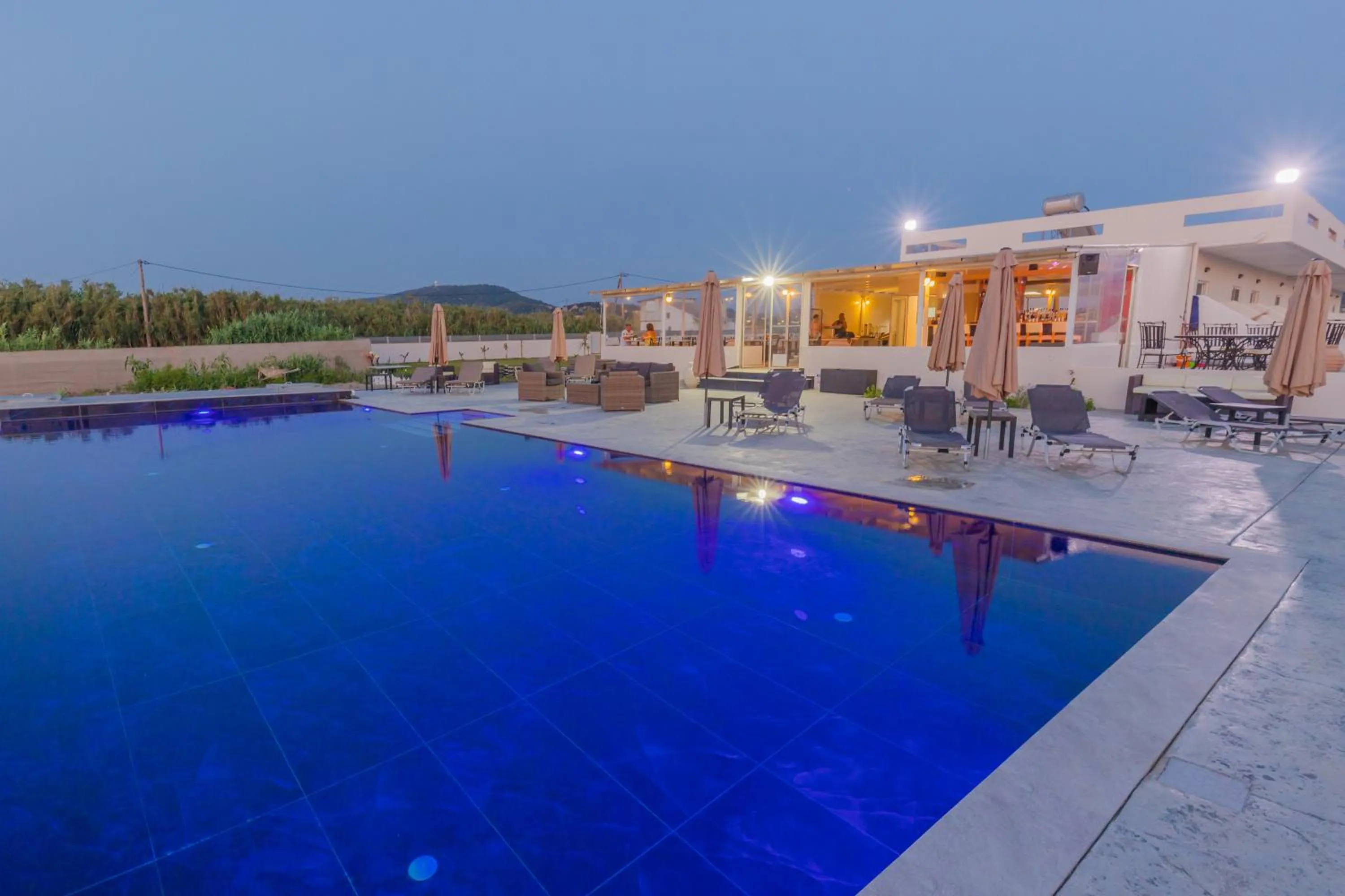 Pool view in Viva Tourismo Resort (naturist club)