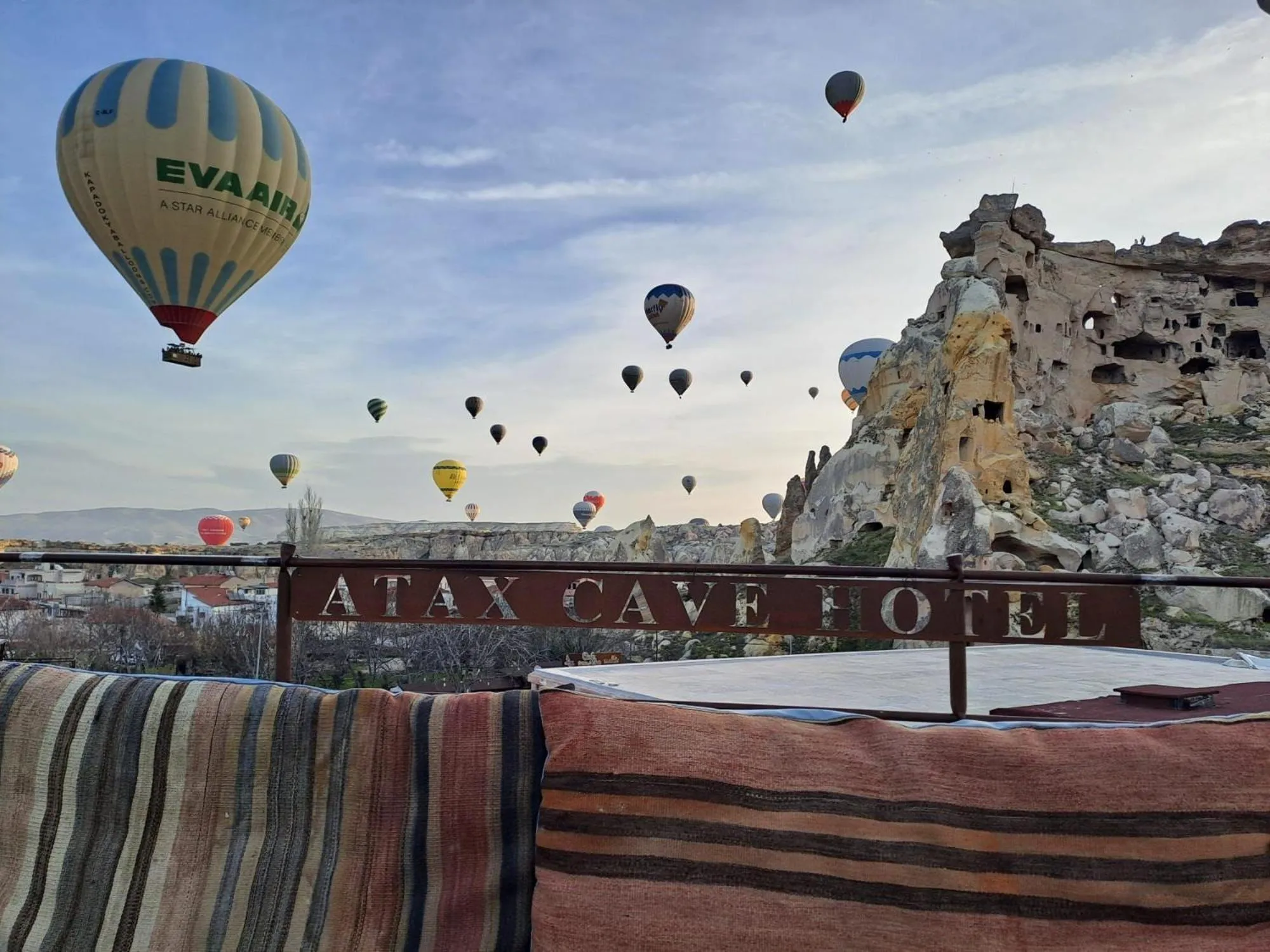 Natural landscape in Atax Cave House