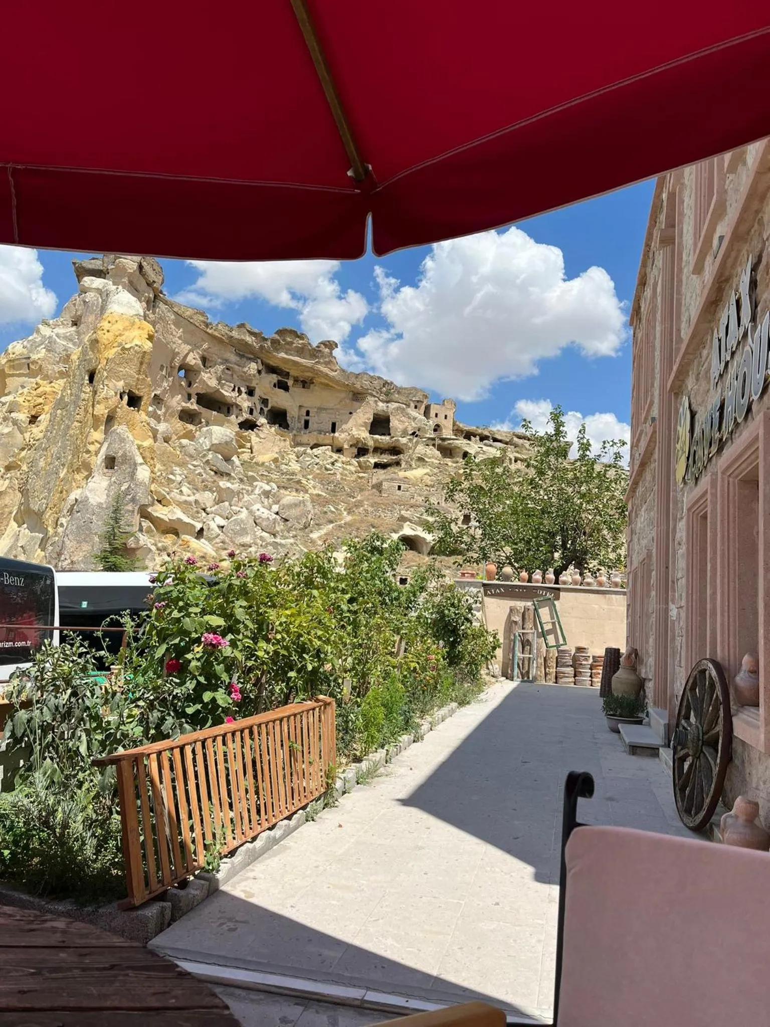 Day in Atax Cave House