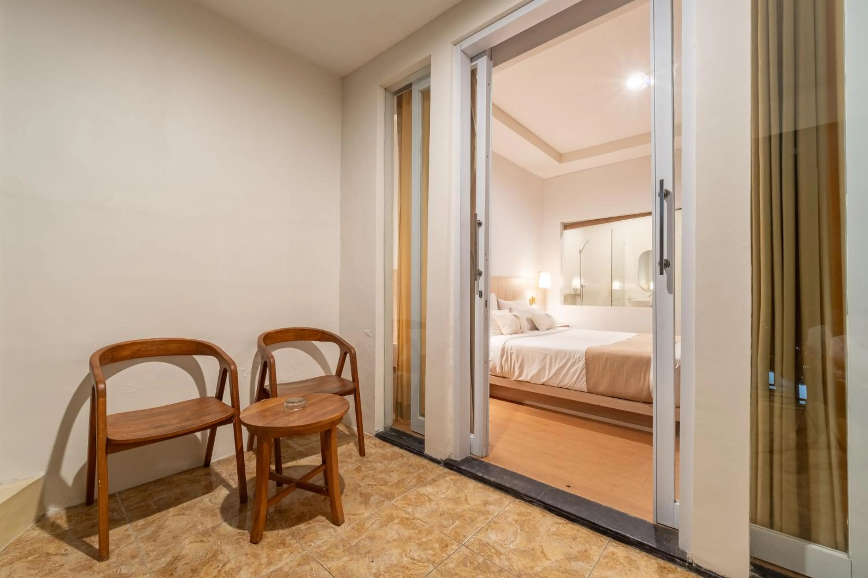 Bedroom, Bed in The Hita Apartement