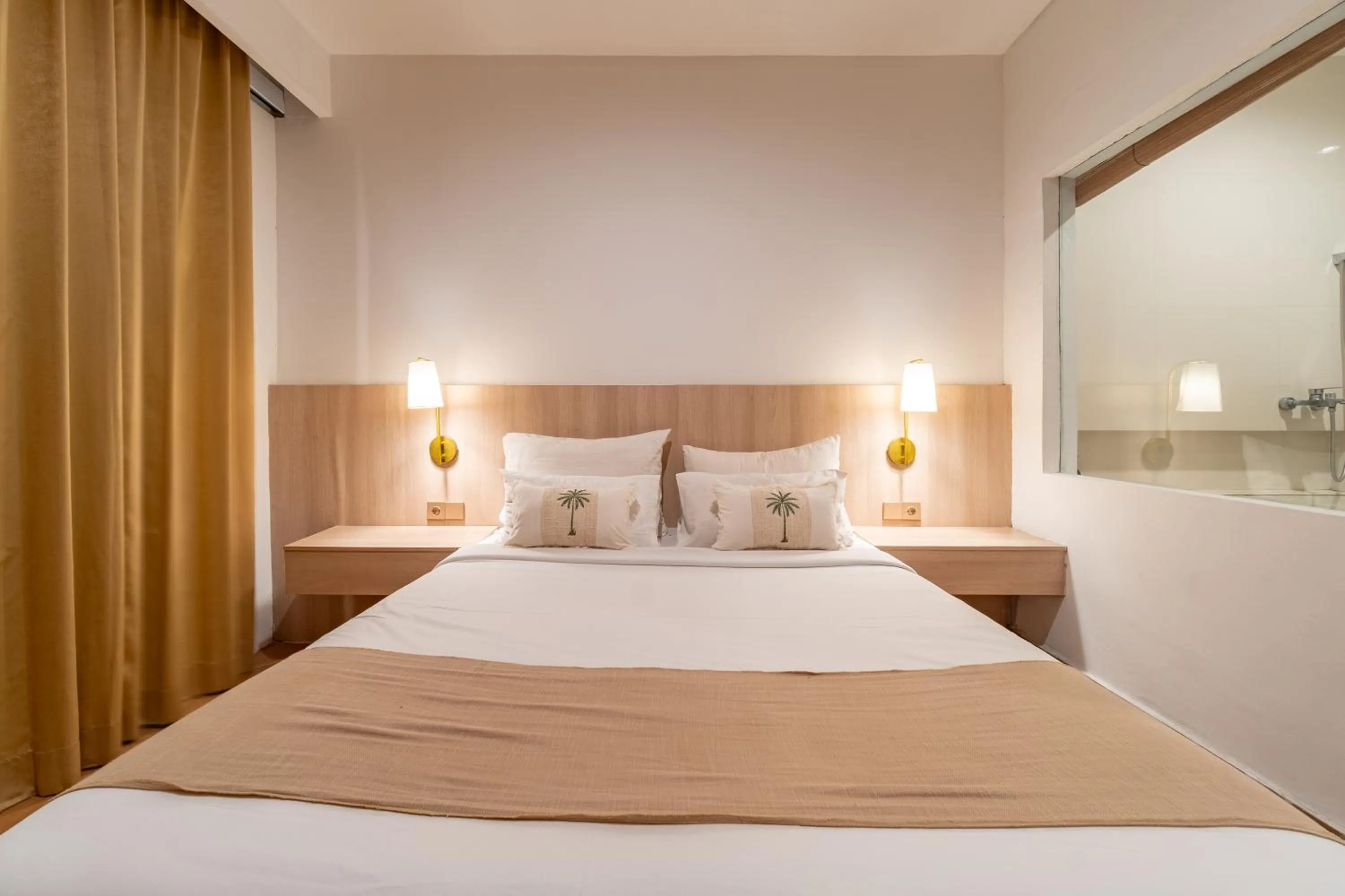 Bed in The Hita Apartement