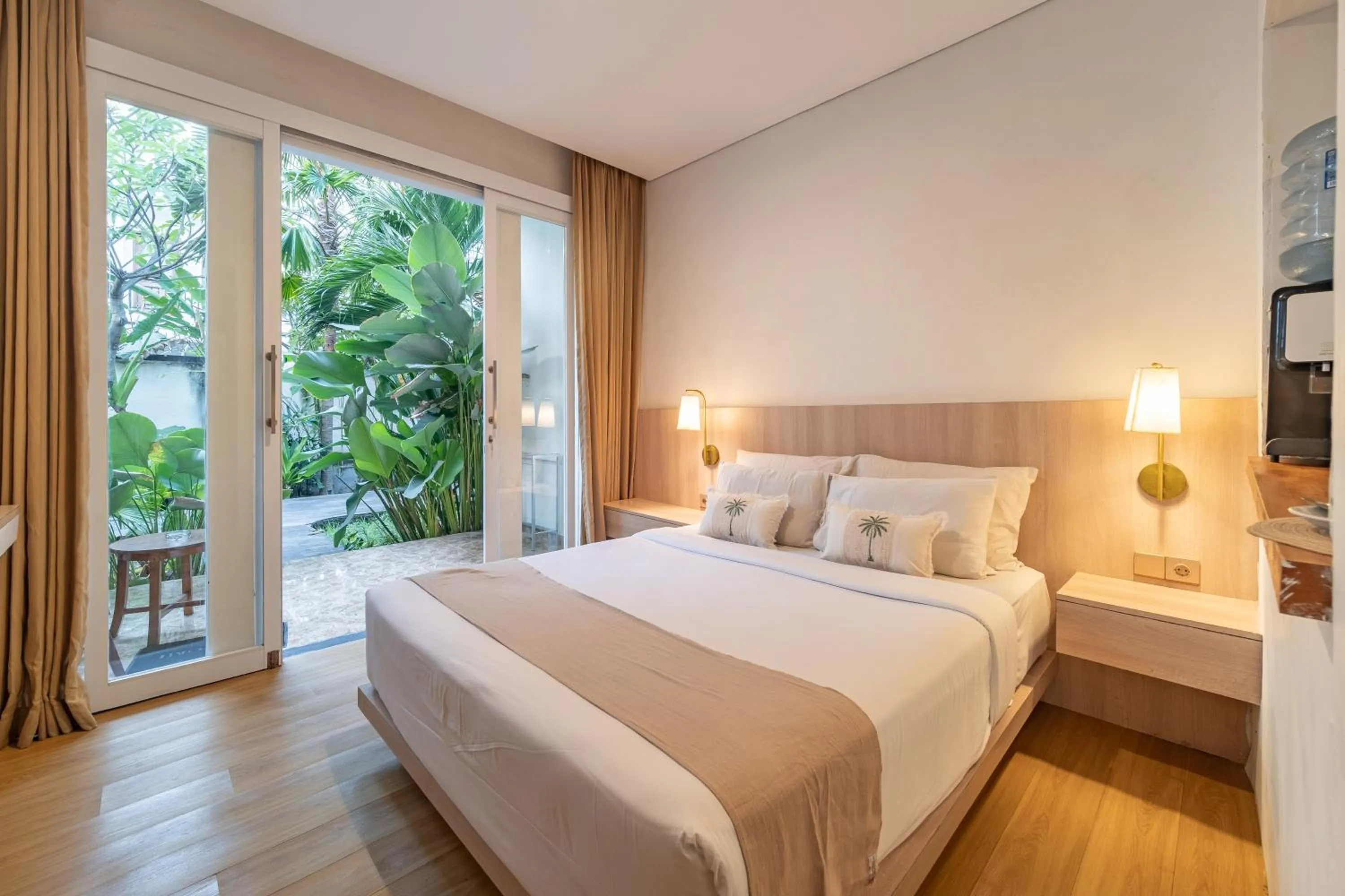 Bed in The Hita Apartement