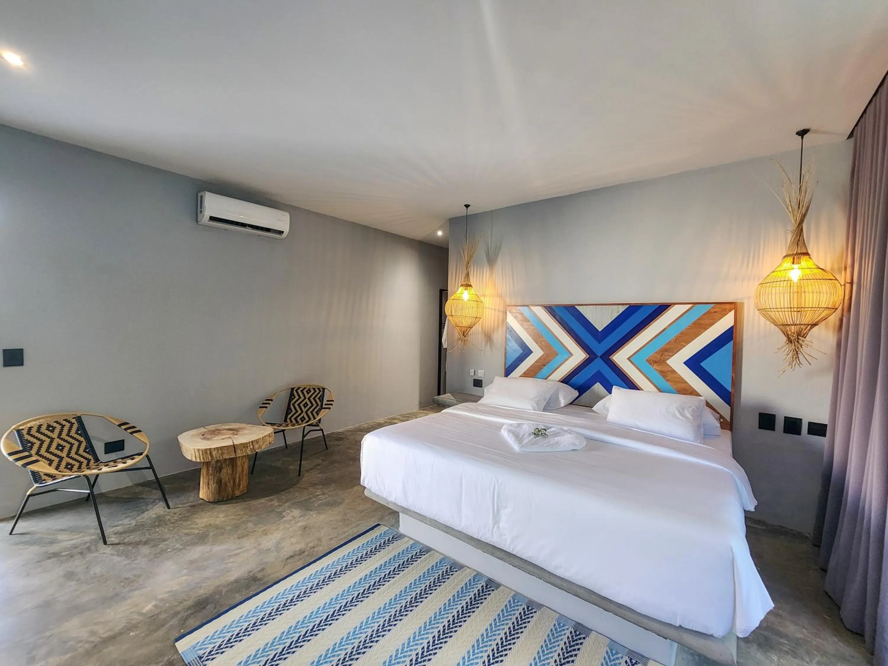 Bed in Hotel Piedra Mulata - Adults Only