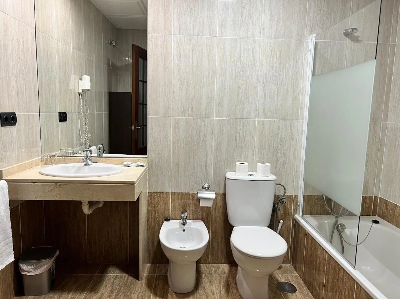 Bathroom in Hotel Pinomar