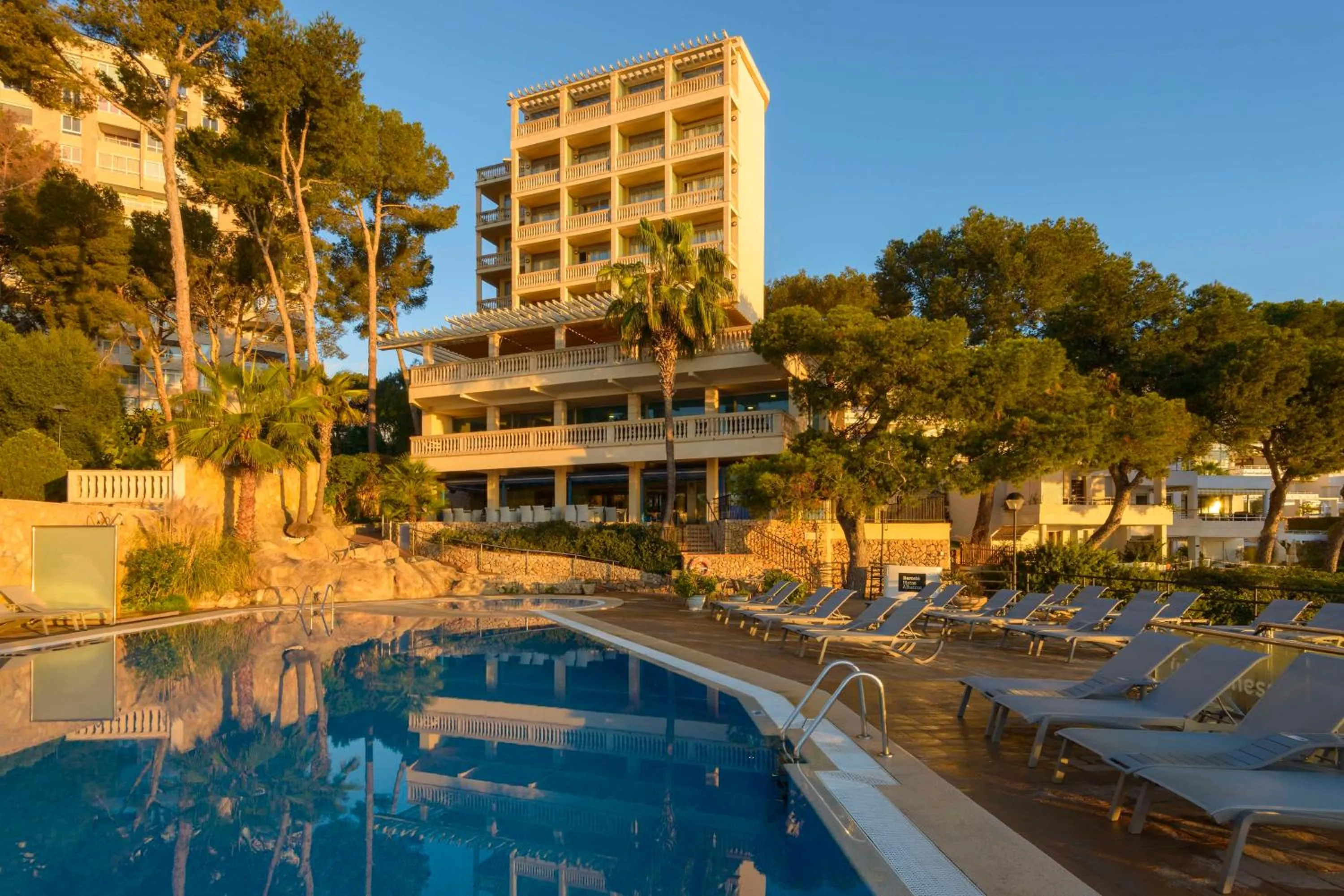 Pool view in Barceló Illetas Albatros - Adults Only