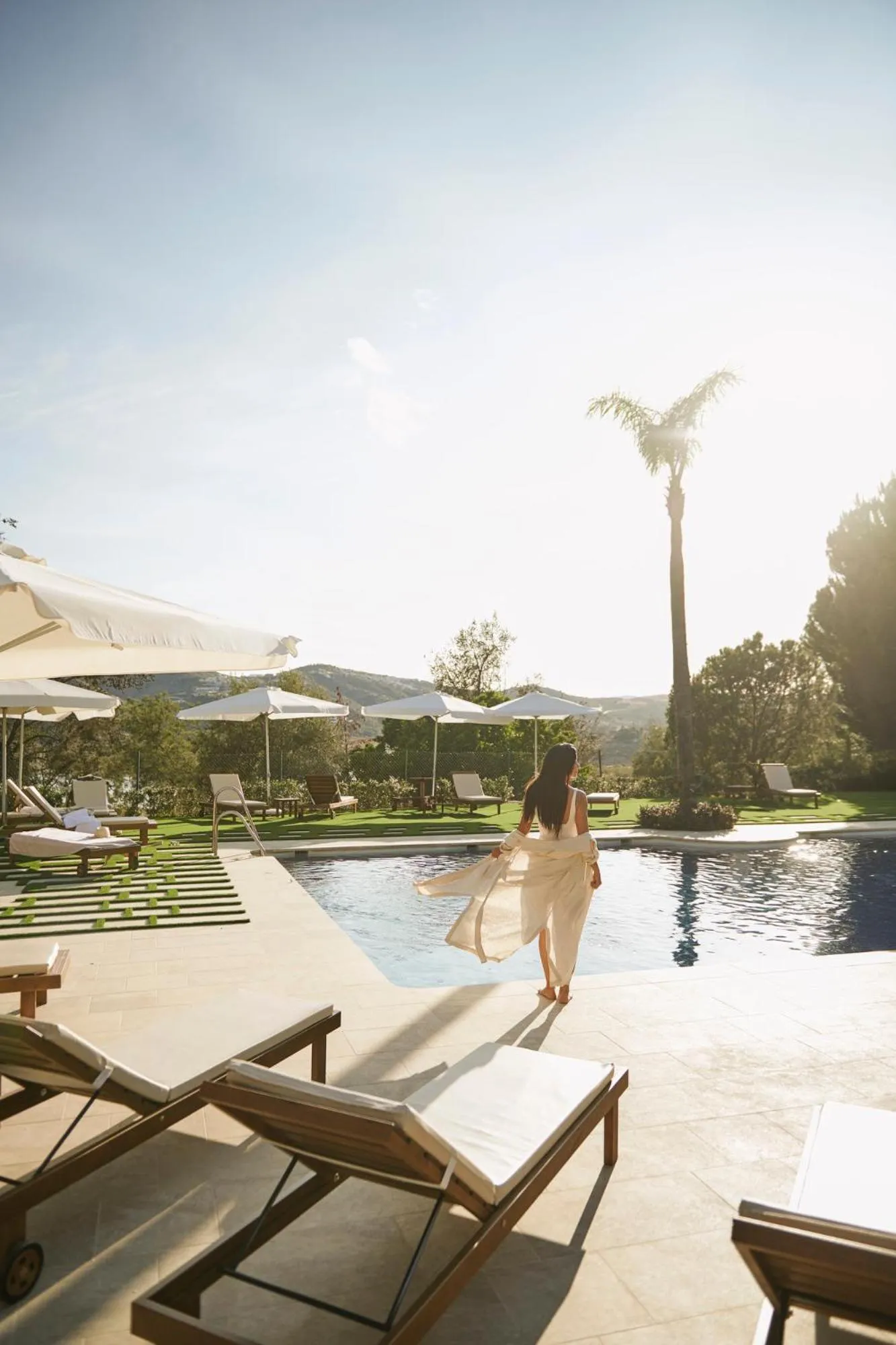 Swimming pool in B bou Hotel La Viñuela & Spa