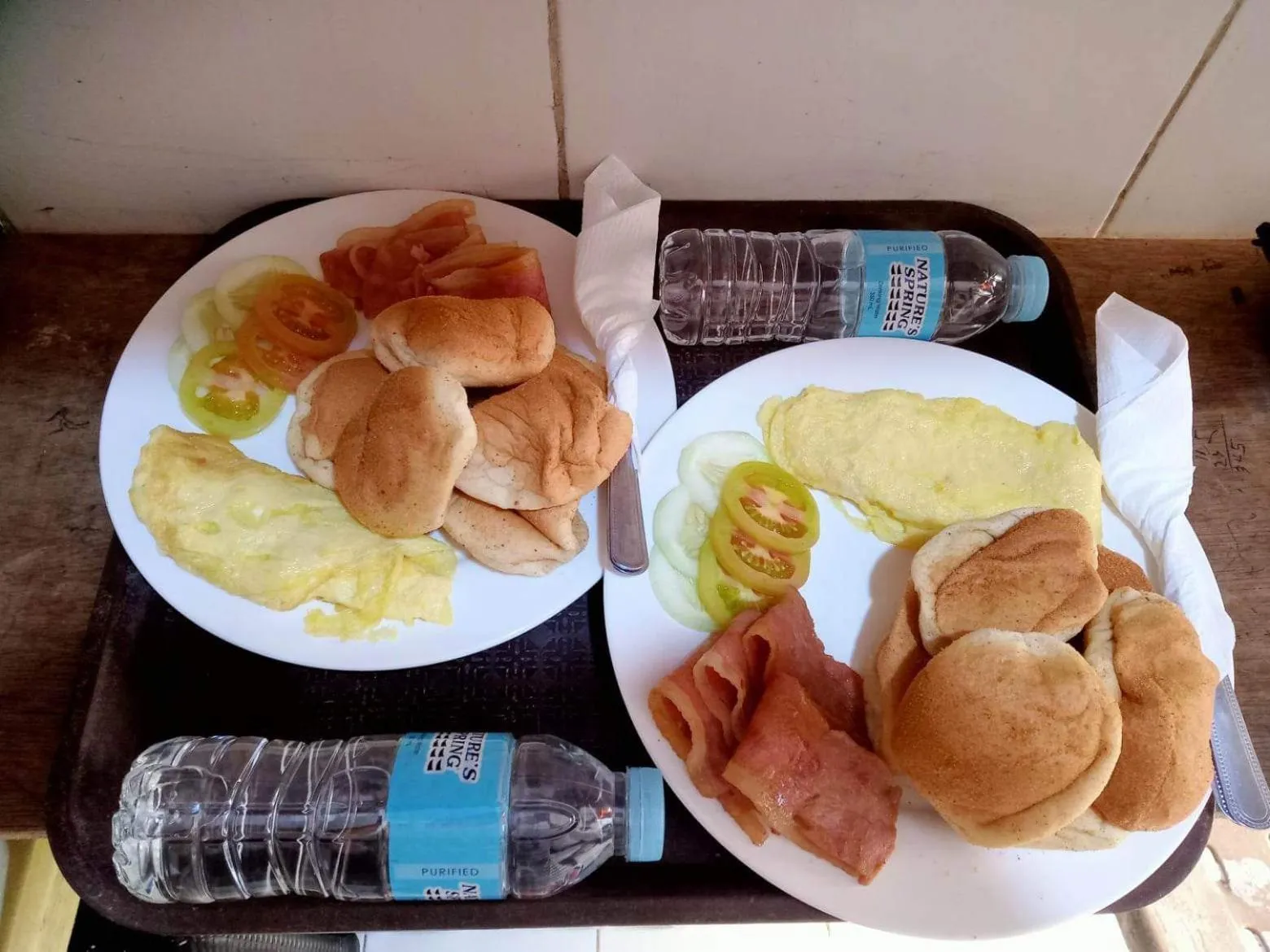 Food and drinks in Sang Yoo Mountain View Tagaytay Staycation - Over Looking Of Taal Volcano