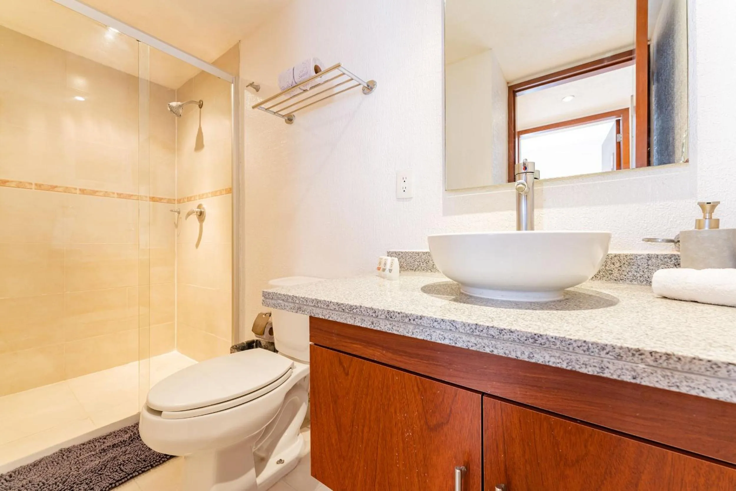 Bathroom in Anahuac Apartments by VH