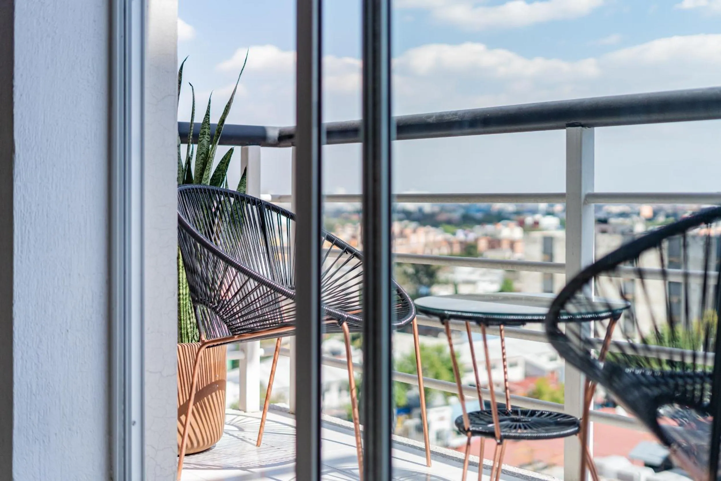 Balcony/Terrace in Anahuac Apartments by VH