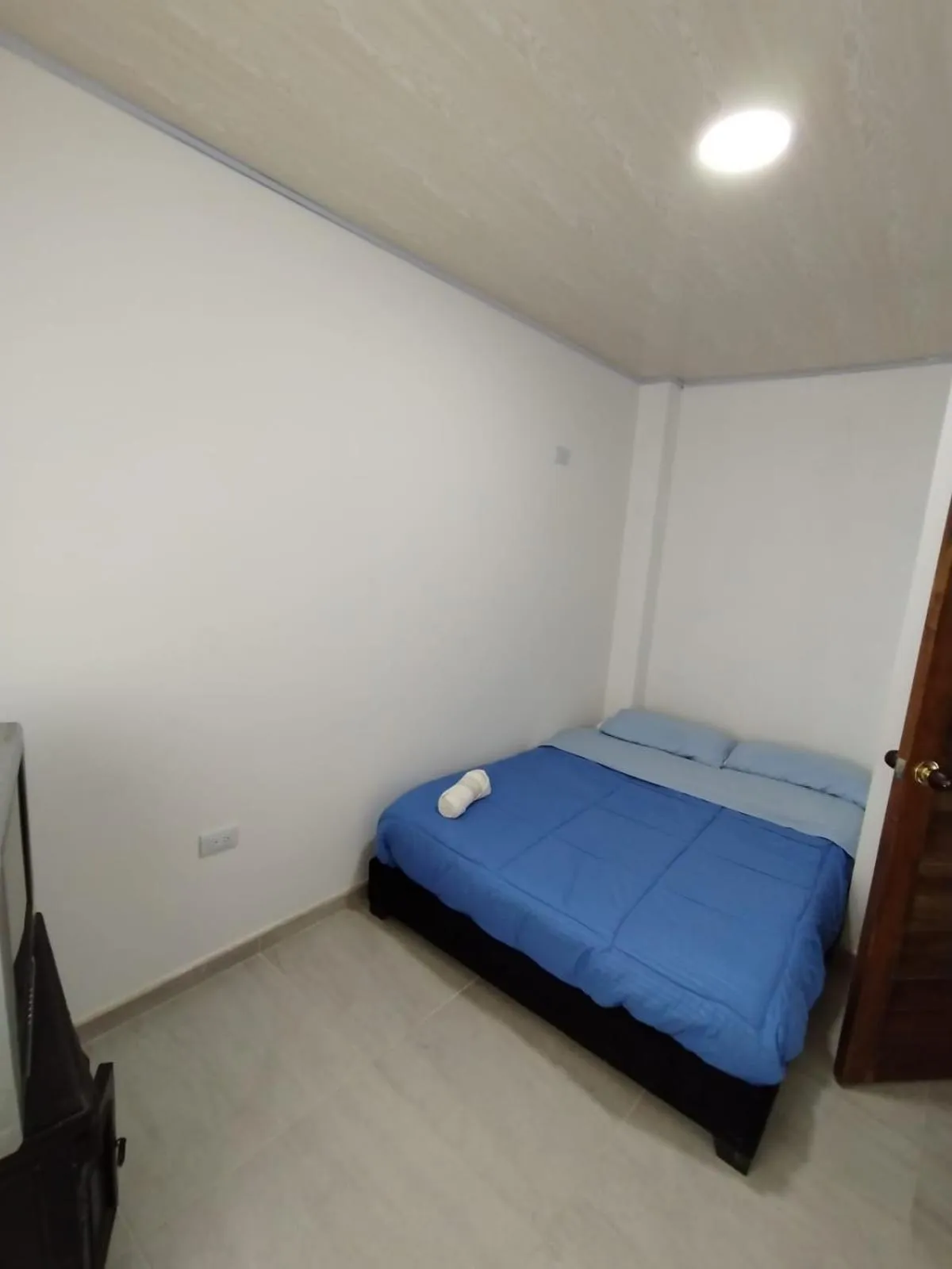 Bed in HOTEL TOTA ELISEO PLAYA BLANCA LAGO DE TOTA