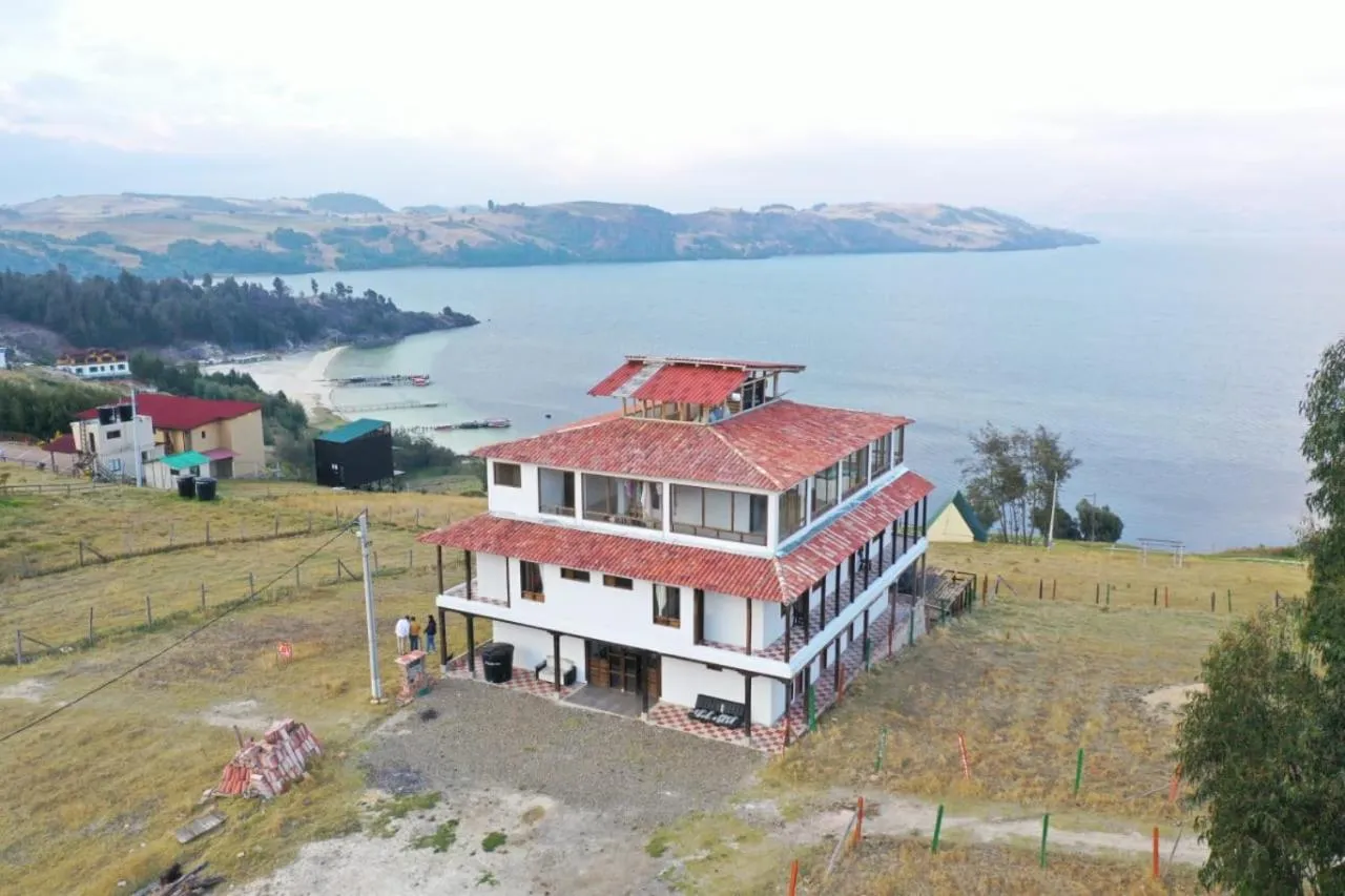 HOTEL TOTA ELISEO PLAYA BLANCA LAGO DE TOTA