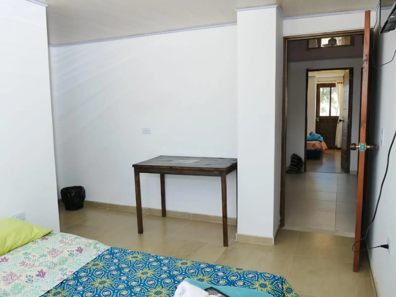 Bed in HOTEL TOTA ELISEO PLAYA BLANCA LAGO DE TOTA