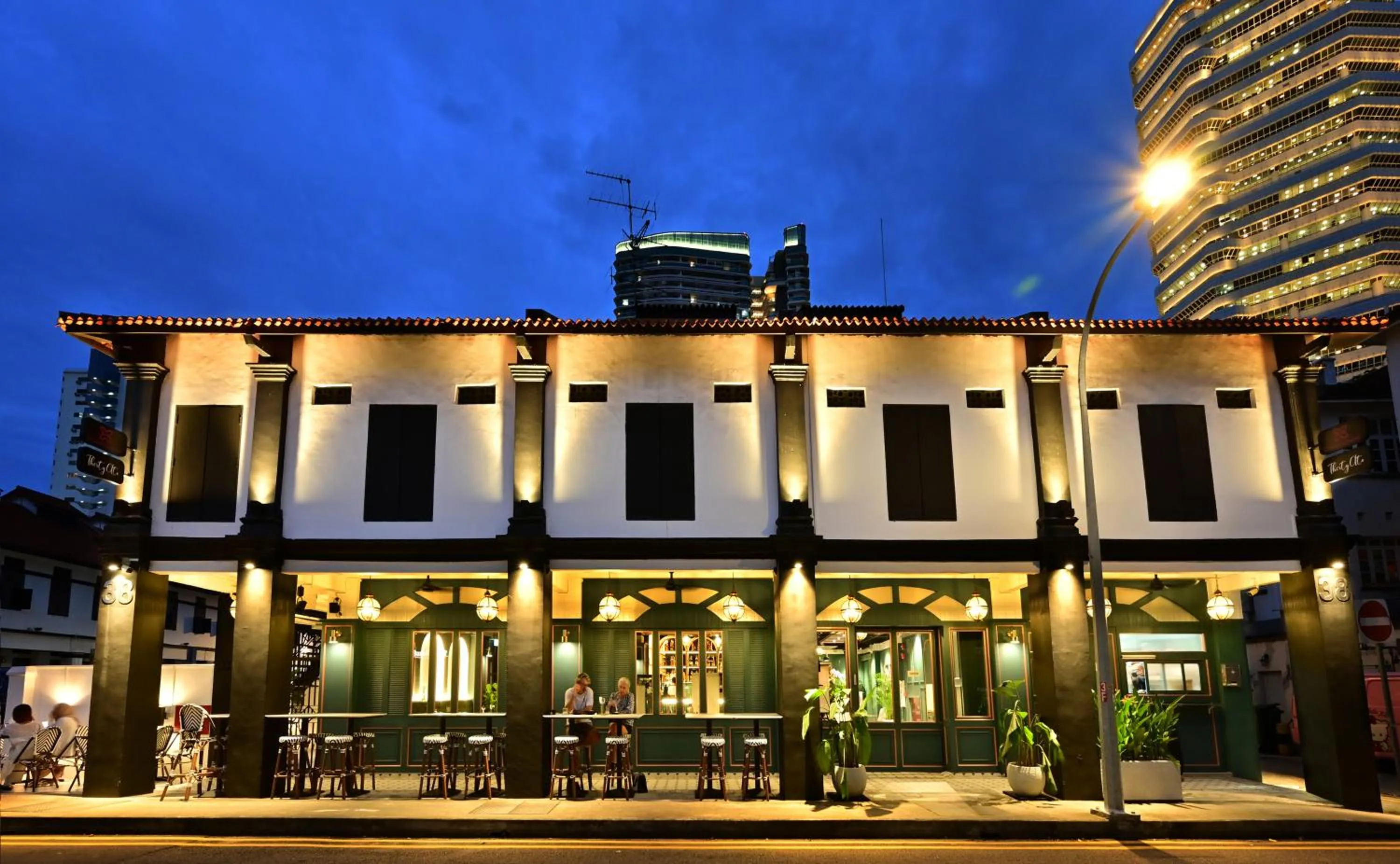 Property building in Dream Chaser Boutique Capsule Hotel