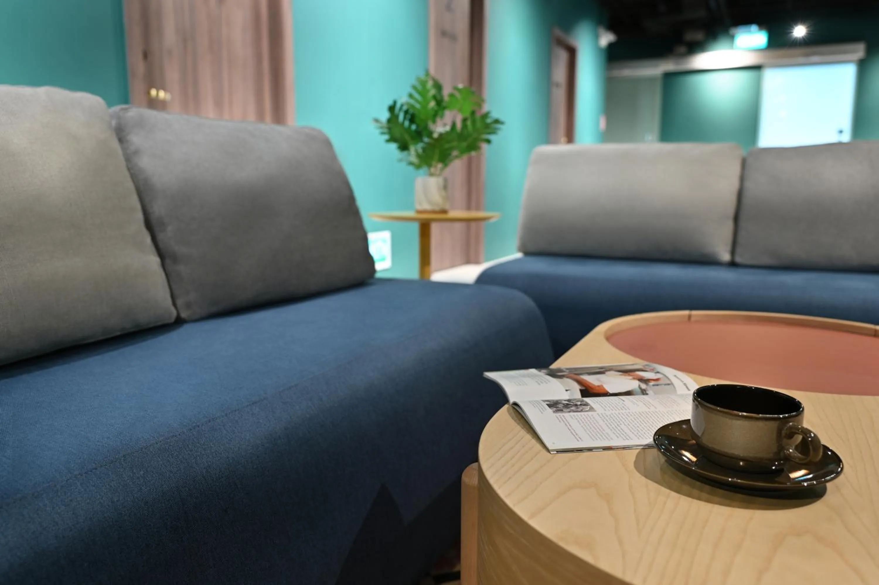 Living room in Dream Chaser Boutique Capsule Hotel