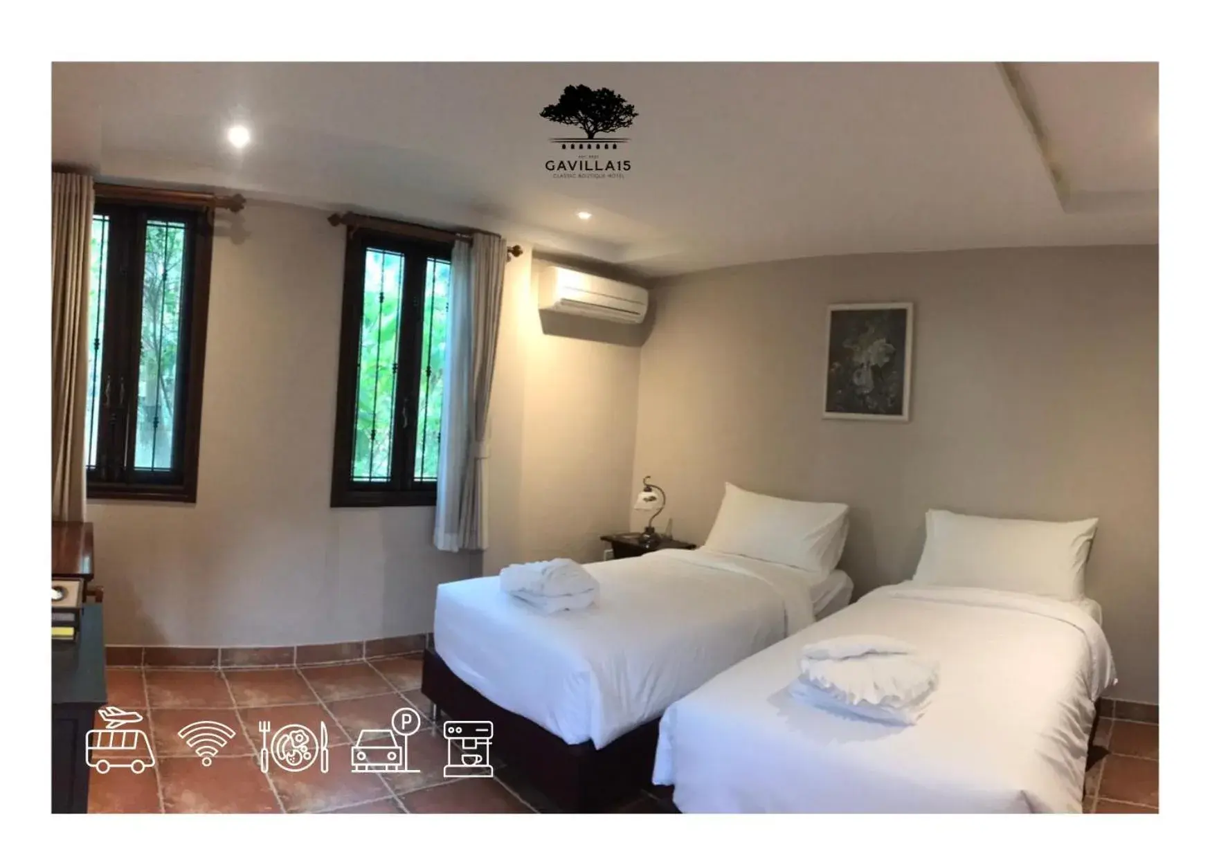 Twin Room in Gavill15 Classic Boutique House Twin Room in Gavill15 Classic Boutique House