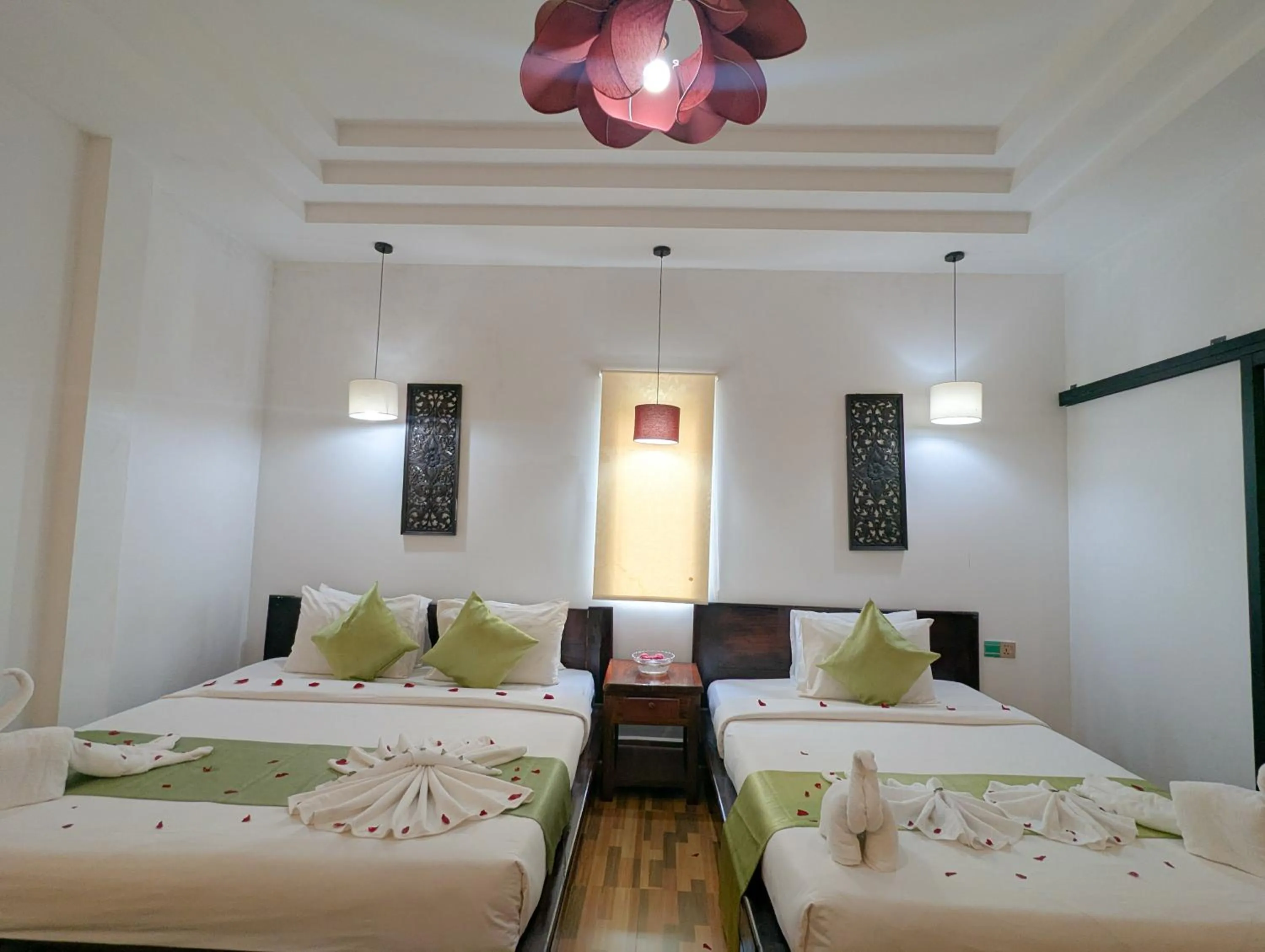 Bed in Nina Angkor Residence