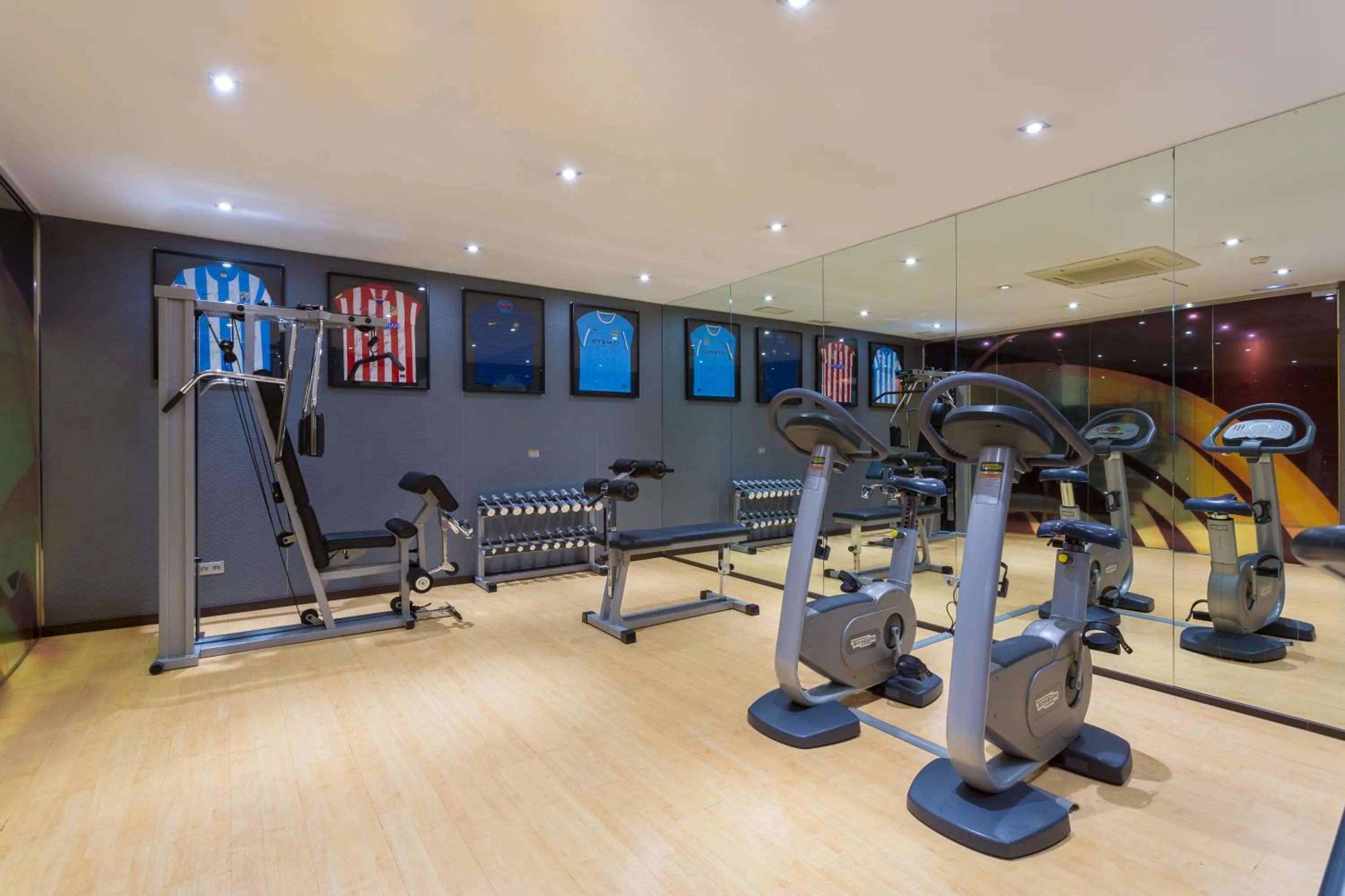 Fitness centre/facilities in Eurostars Monte Real