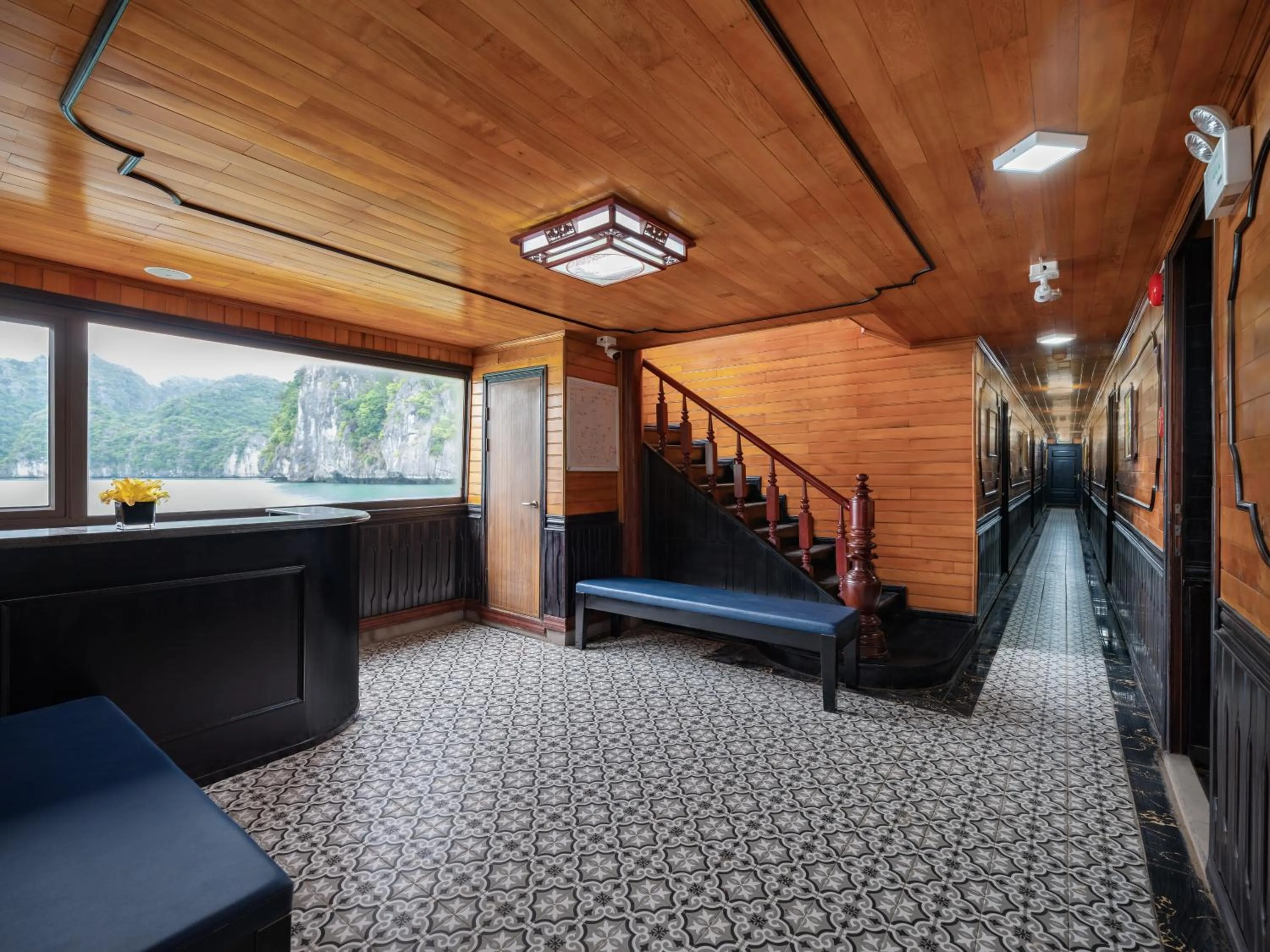 Lobby or reception in La Pandora Boutique Cruises