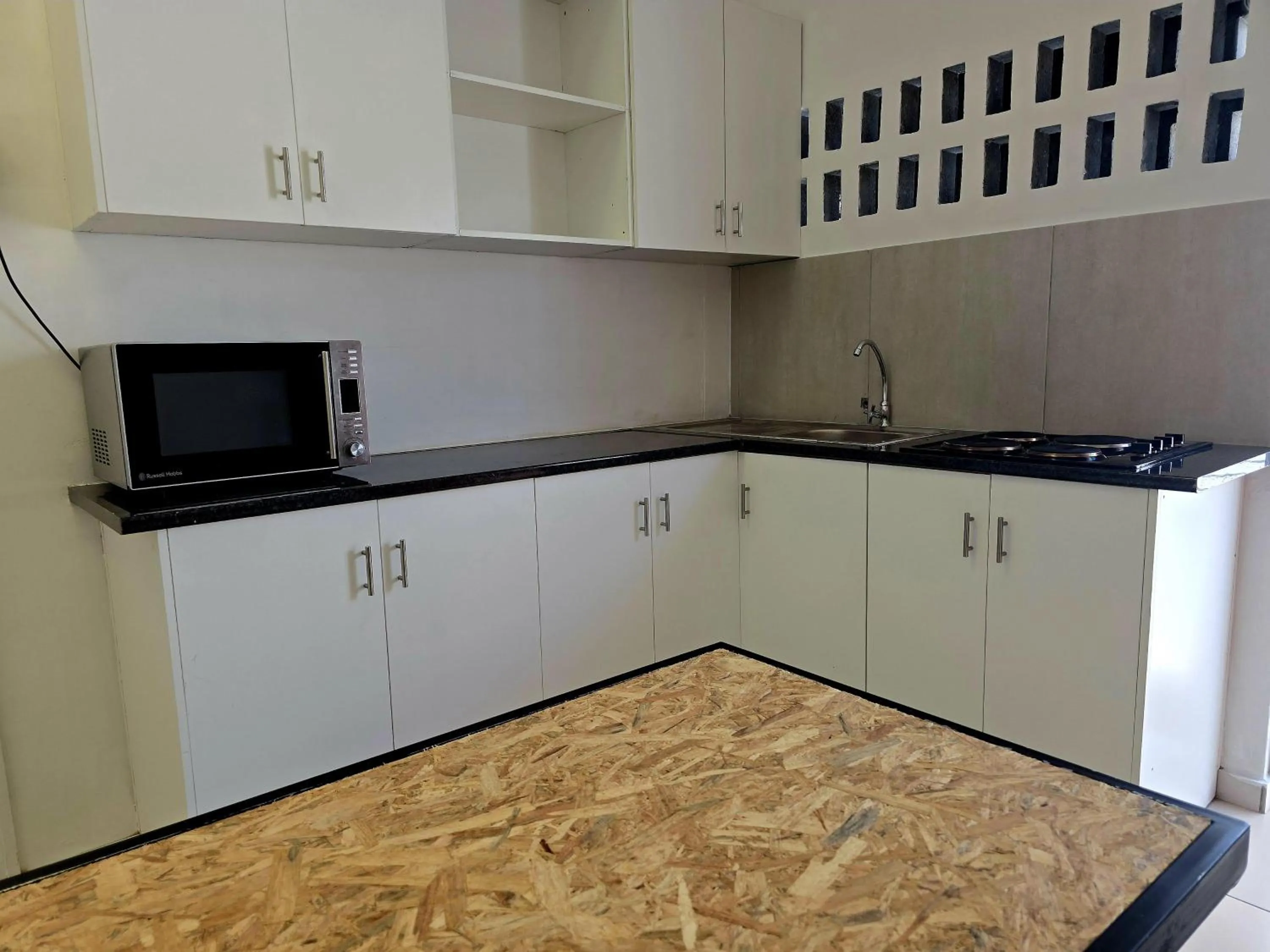 Kitchen or kitchenette in lodgeon91