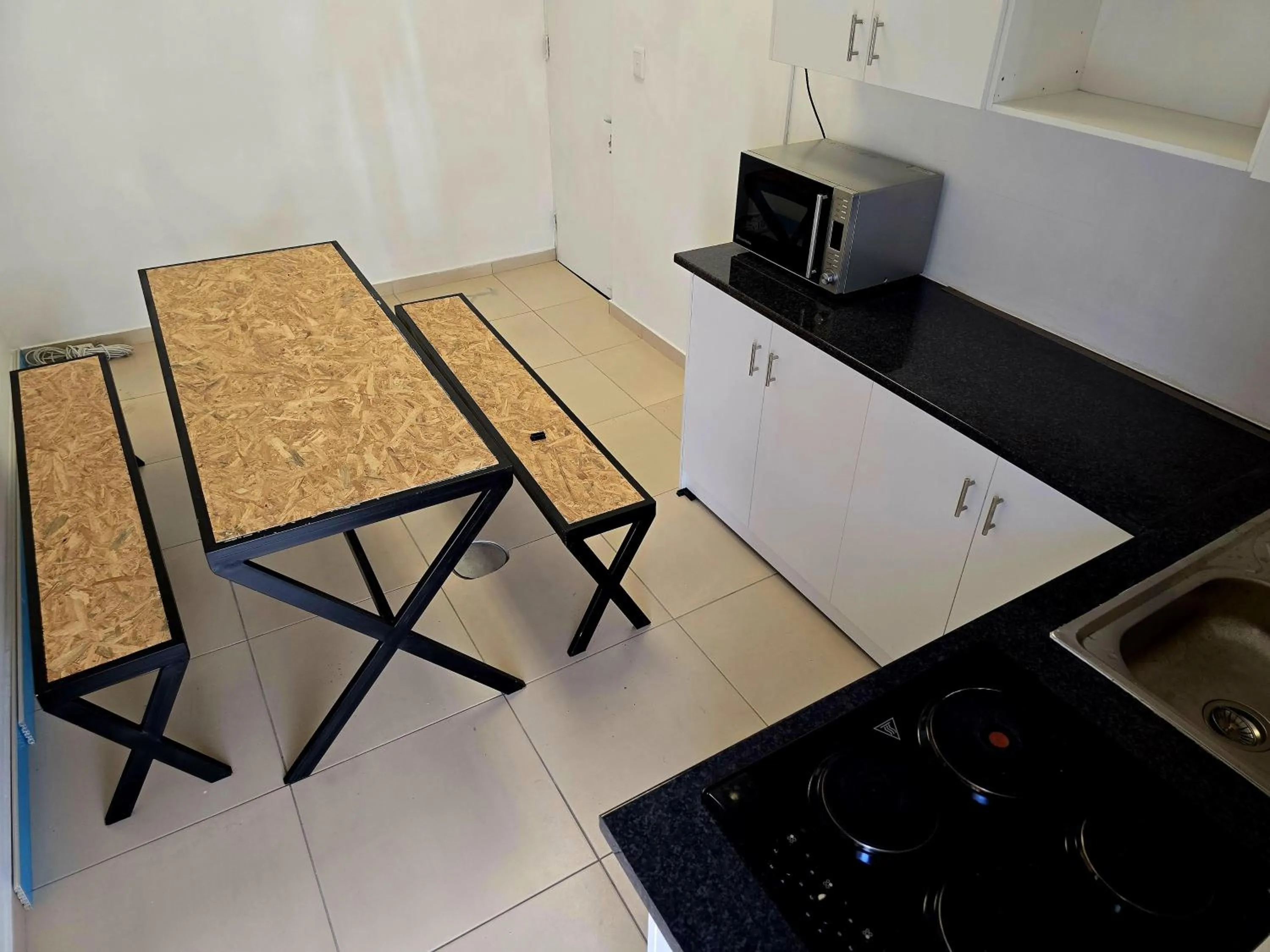 Kitchen or kitchenette in lodgeon91