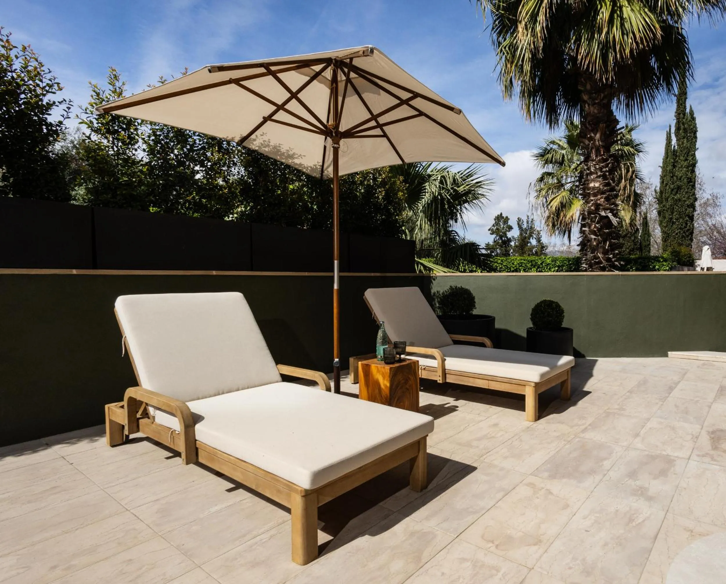 Patio in Hotel Miramar Barcelona GL - Preferred Hotels & Resorts - Newly Renovated