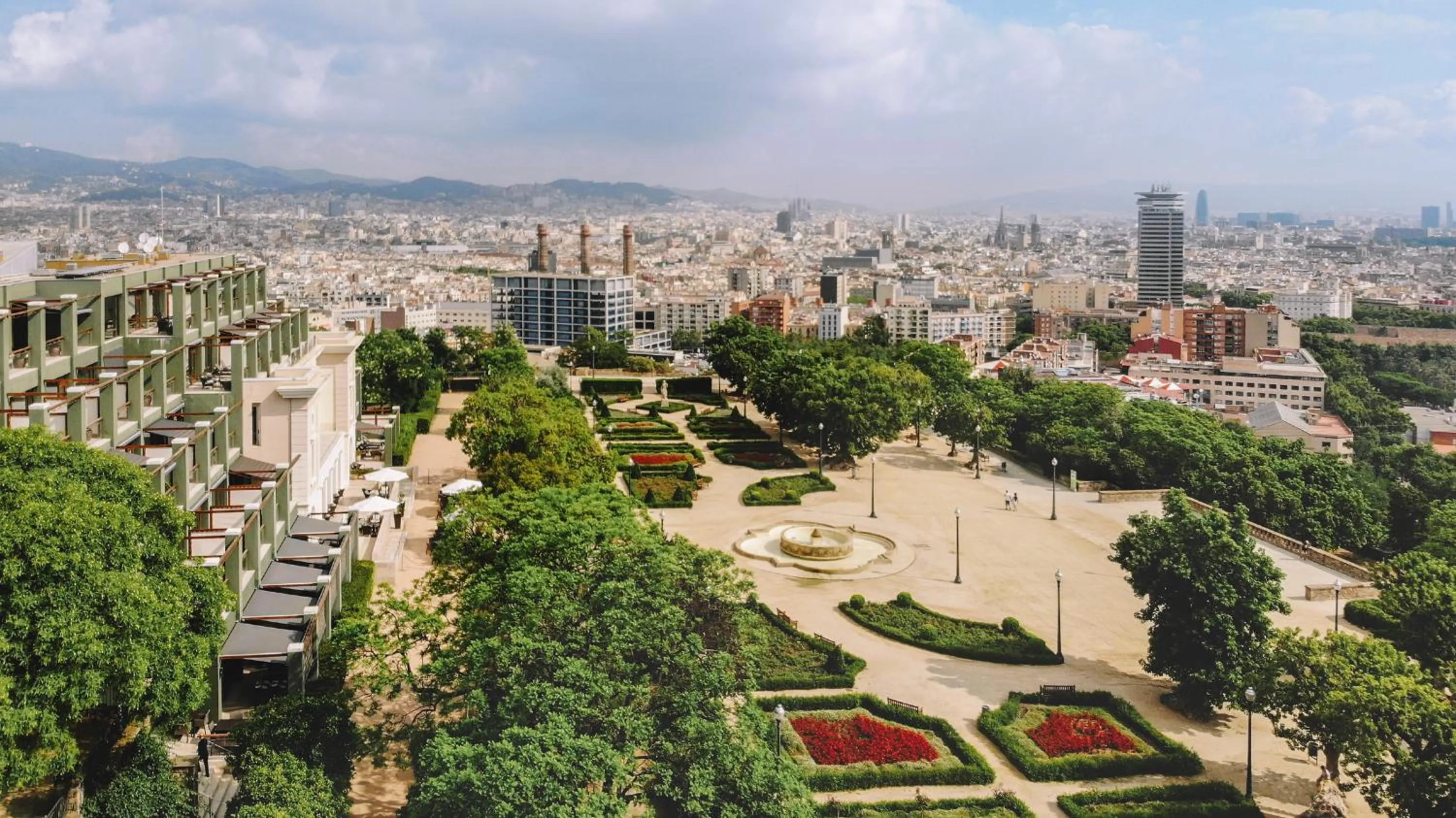 City view in Hotel Miramar Barcelona GL