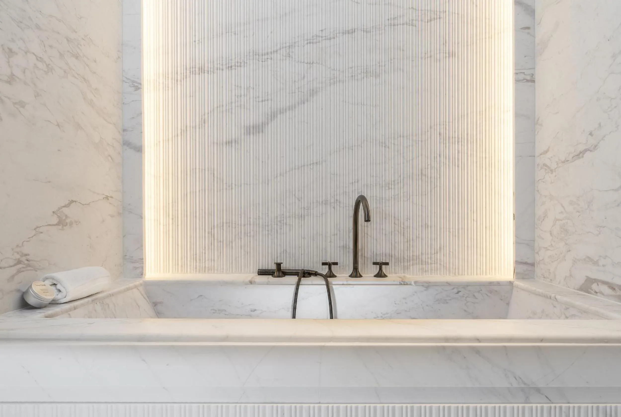 Bathroom in Hotel Miramar Barcelona GL - Preferred Hotels & Resorts - Newly Renovated