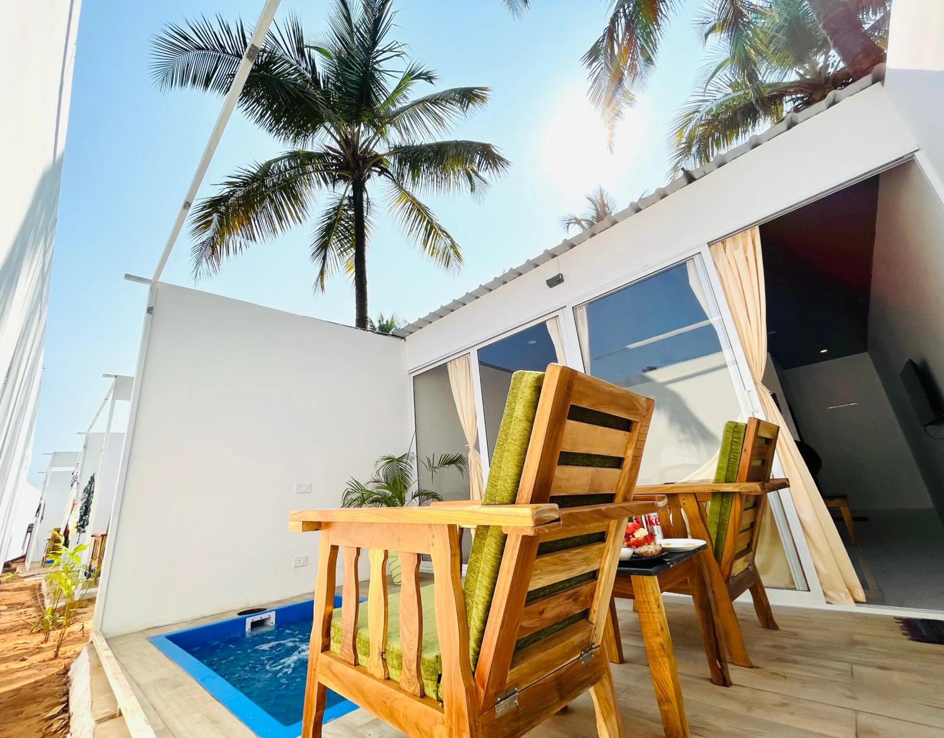 Balcony/Terrace in Crystall Goa Turquoise Edition