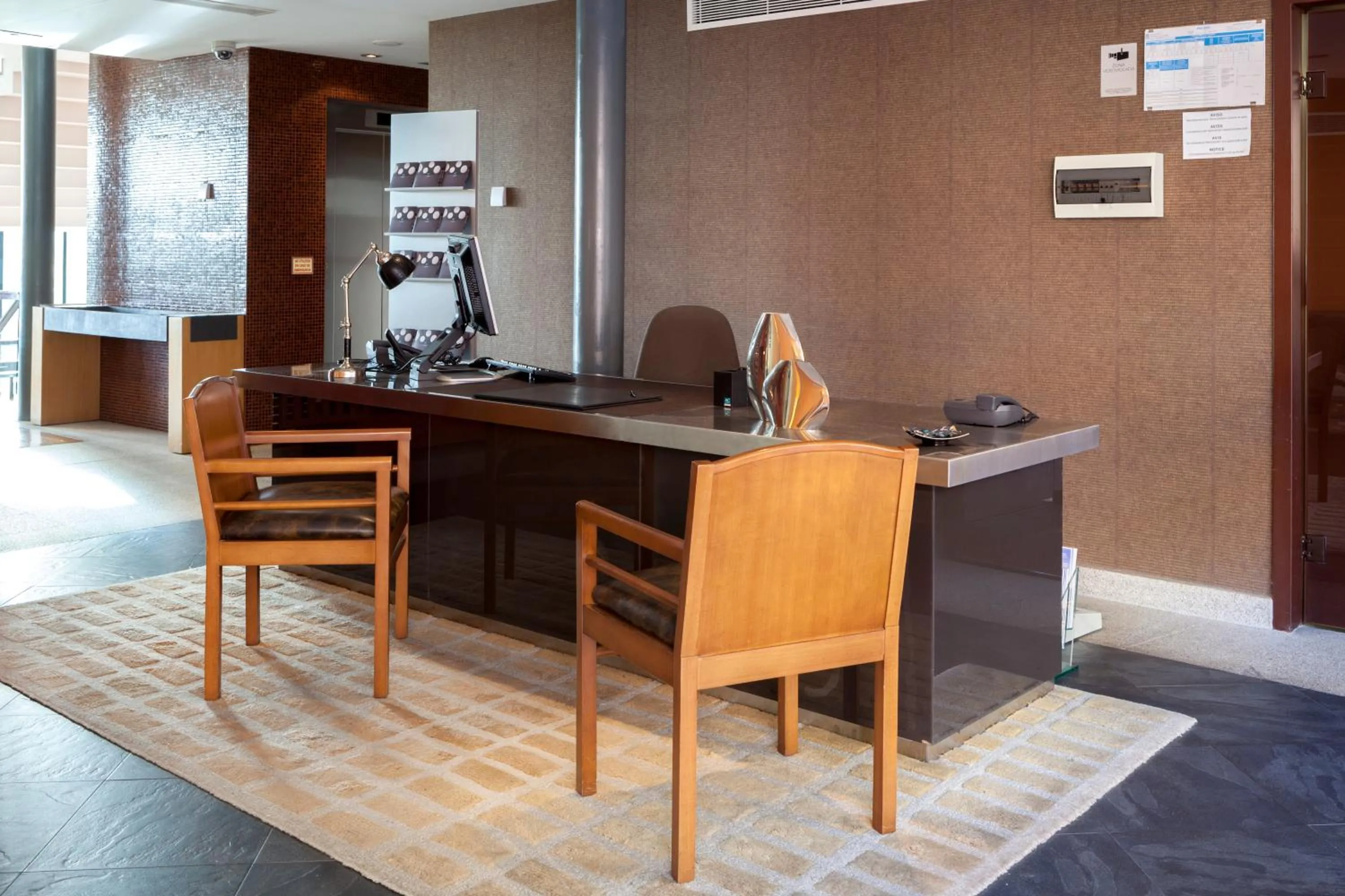 Lobby or reception in Eurostars Vila de Allariz Hotel Balneario
