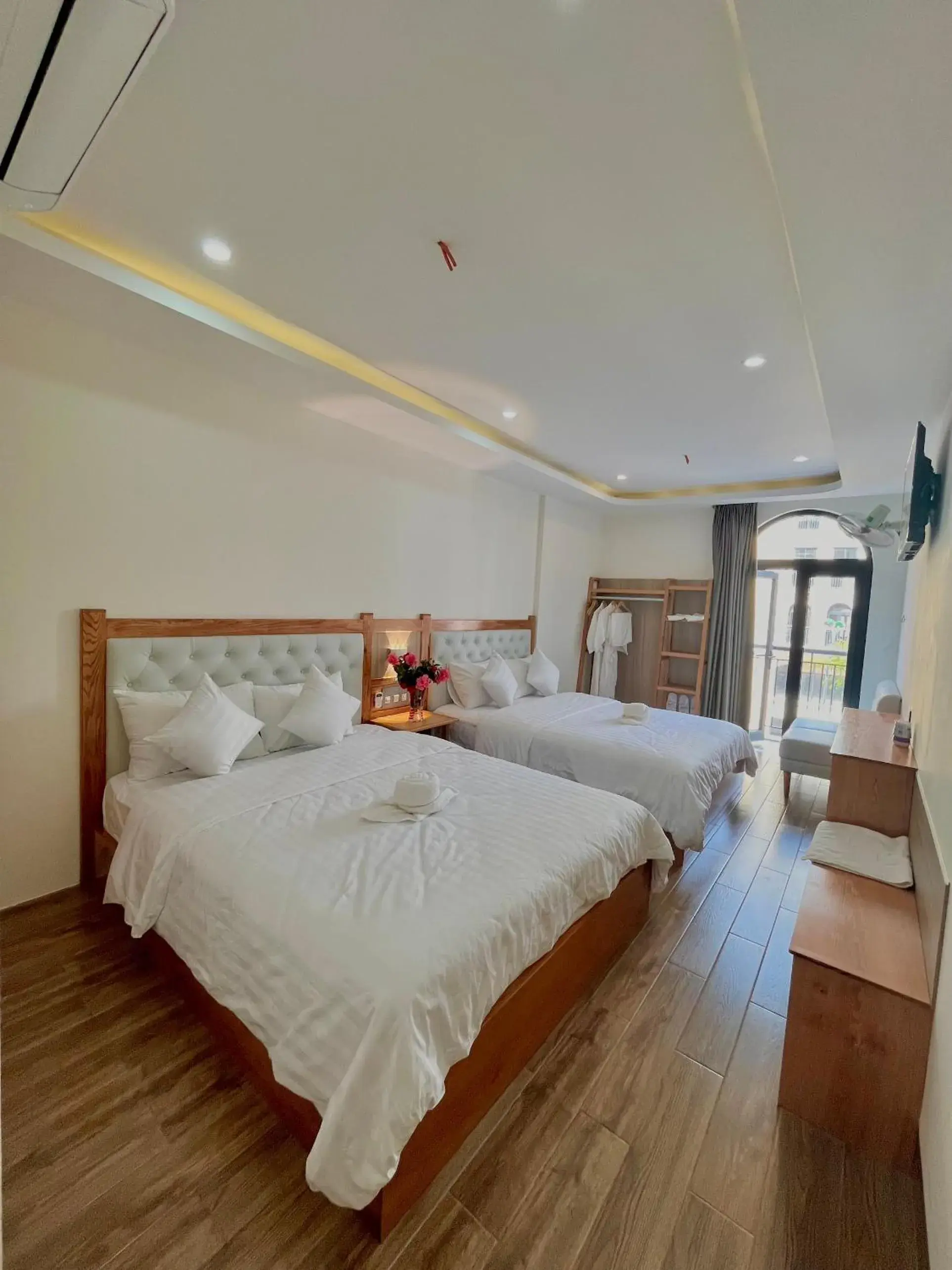 Quadruple Room with Balcony in SK BOUTIQUE HOTEL Quadruple Room with Balcony in SK BOUTIQUE HOTEL