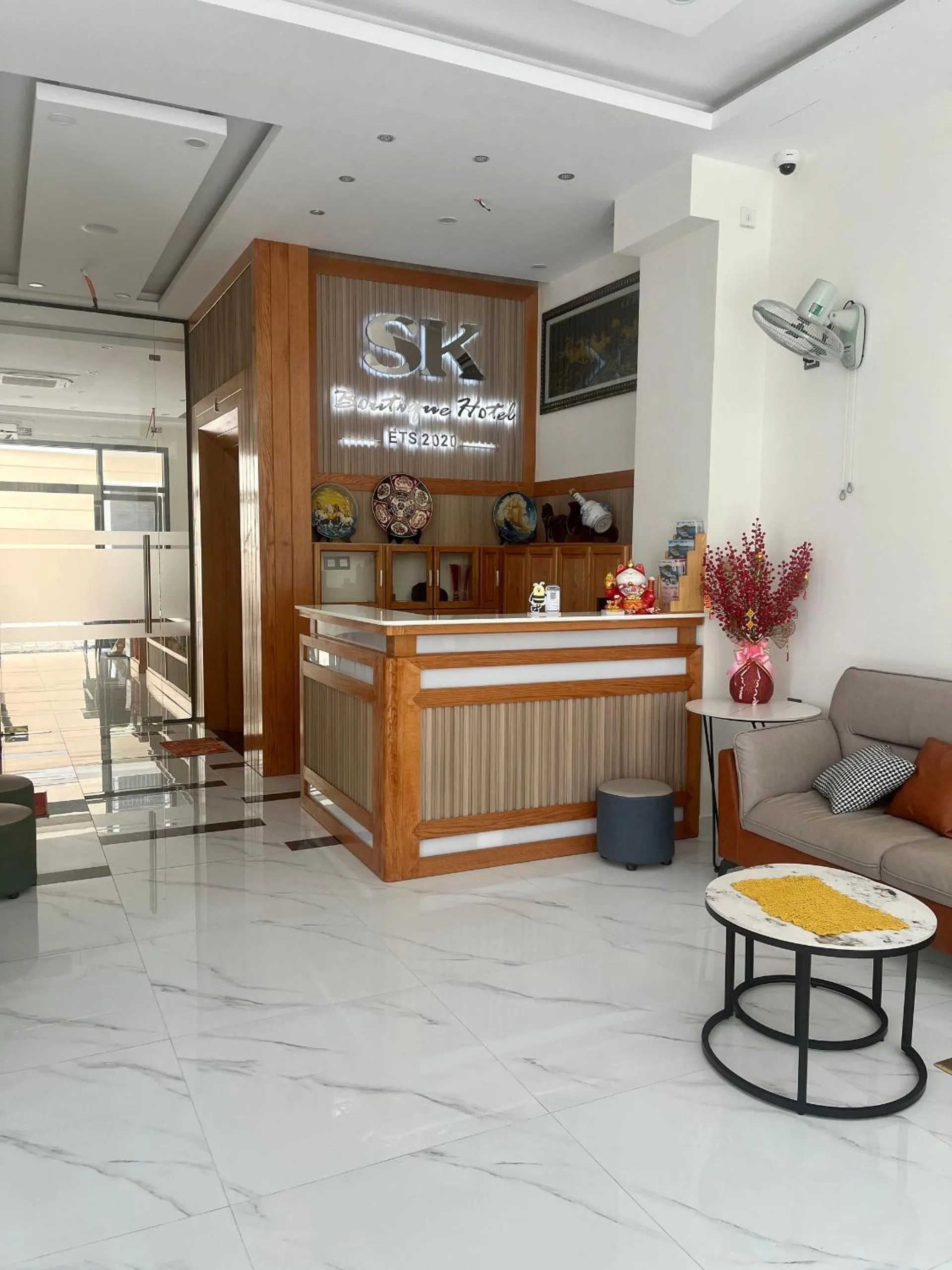 Lobby or reception in SK BOUTIQUE HOTEL