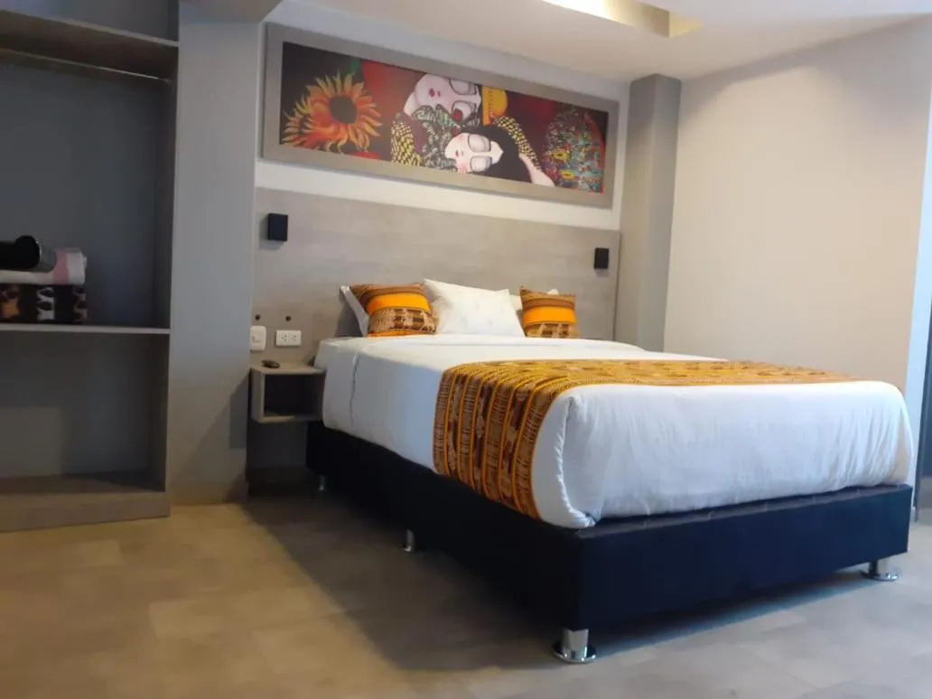 Bed in Hotel Belier Arequipa