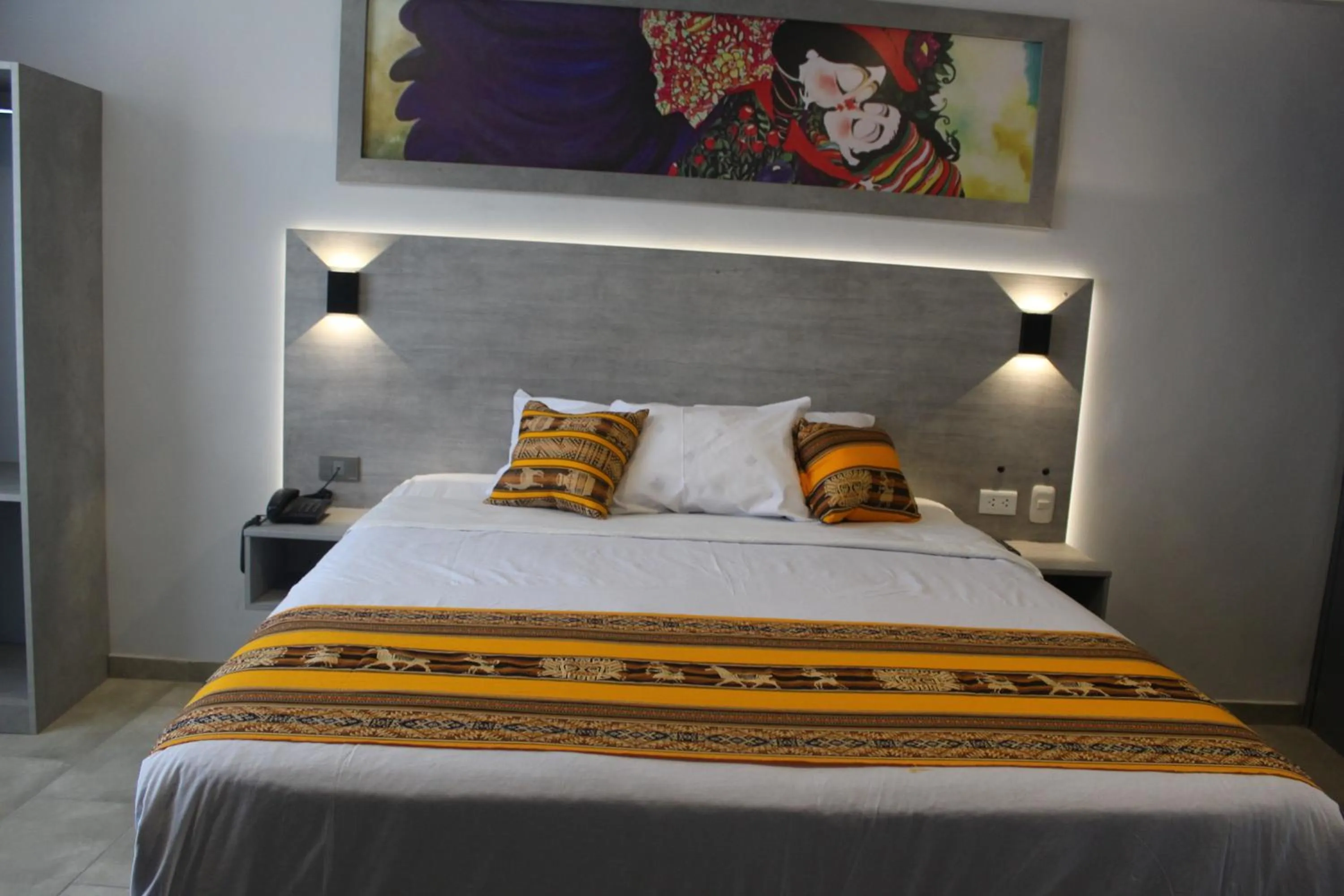 Bed in Hotel Belier Arequipa