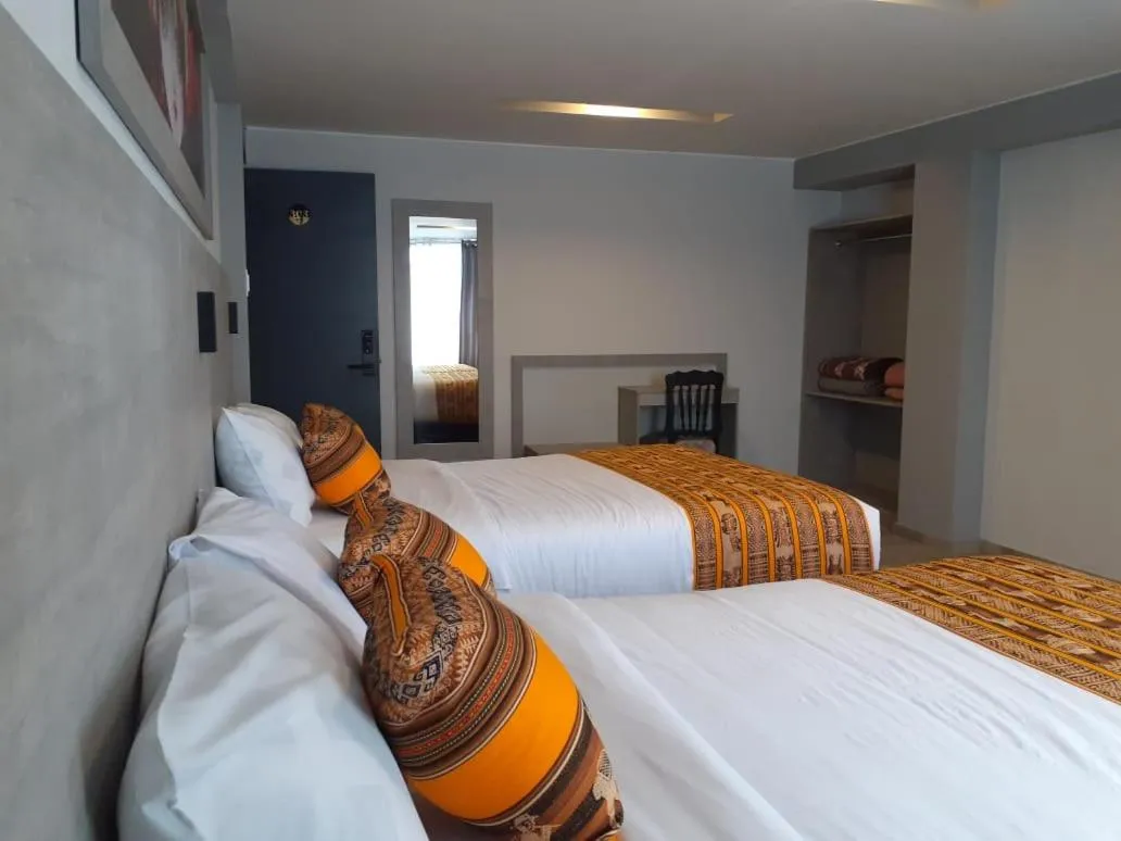 Bed in Hotel Belier Arequipa