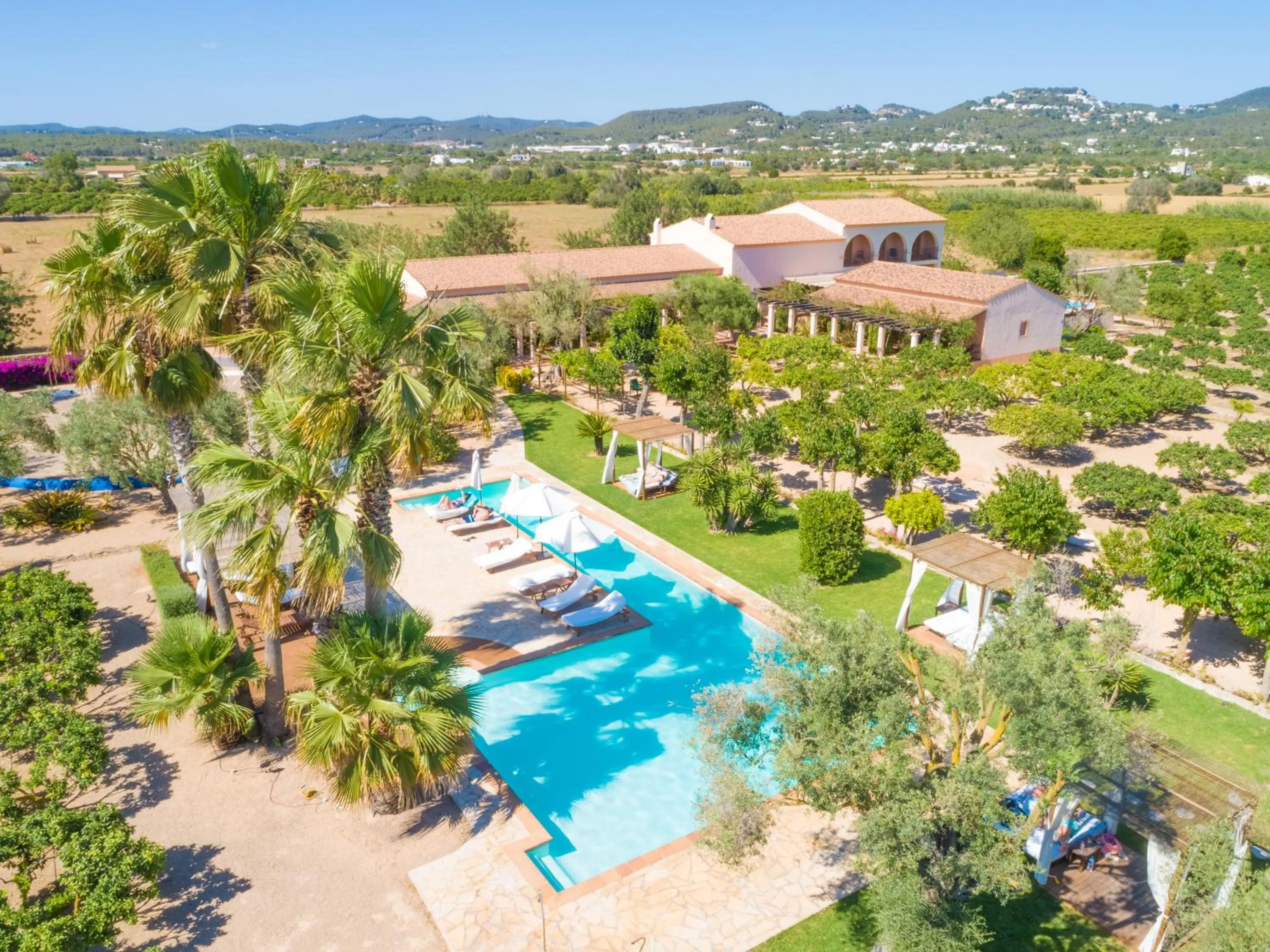 Bird's eye view in Can Arabí - Adults Only