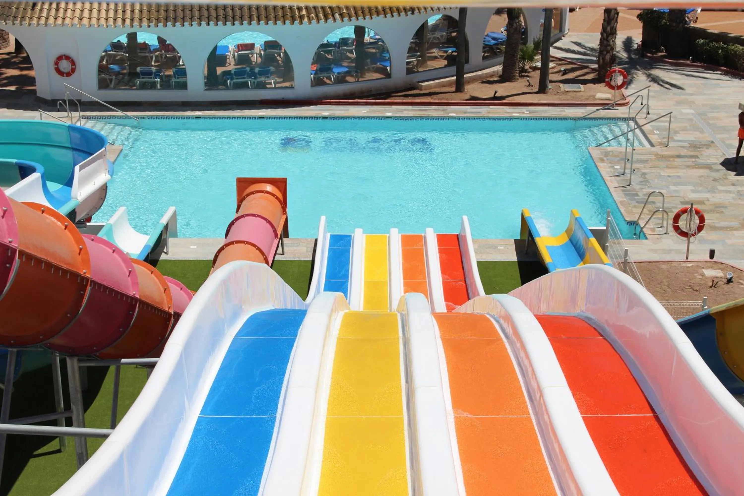 Swimming pool in Playalinda