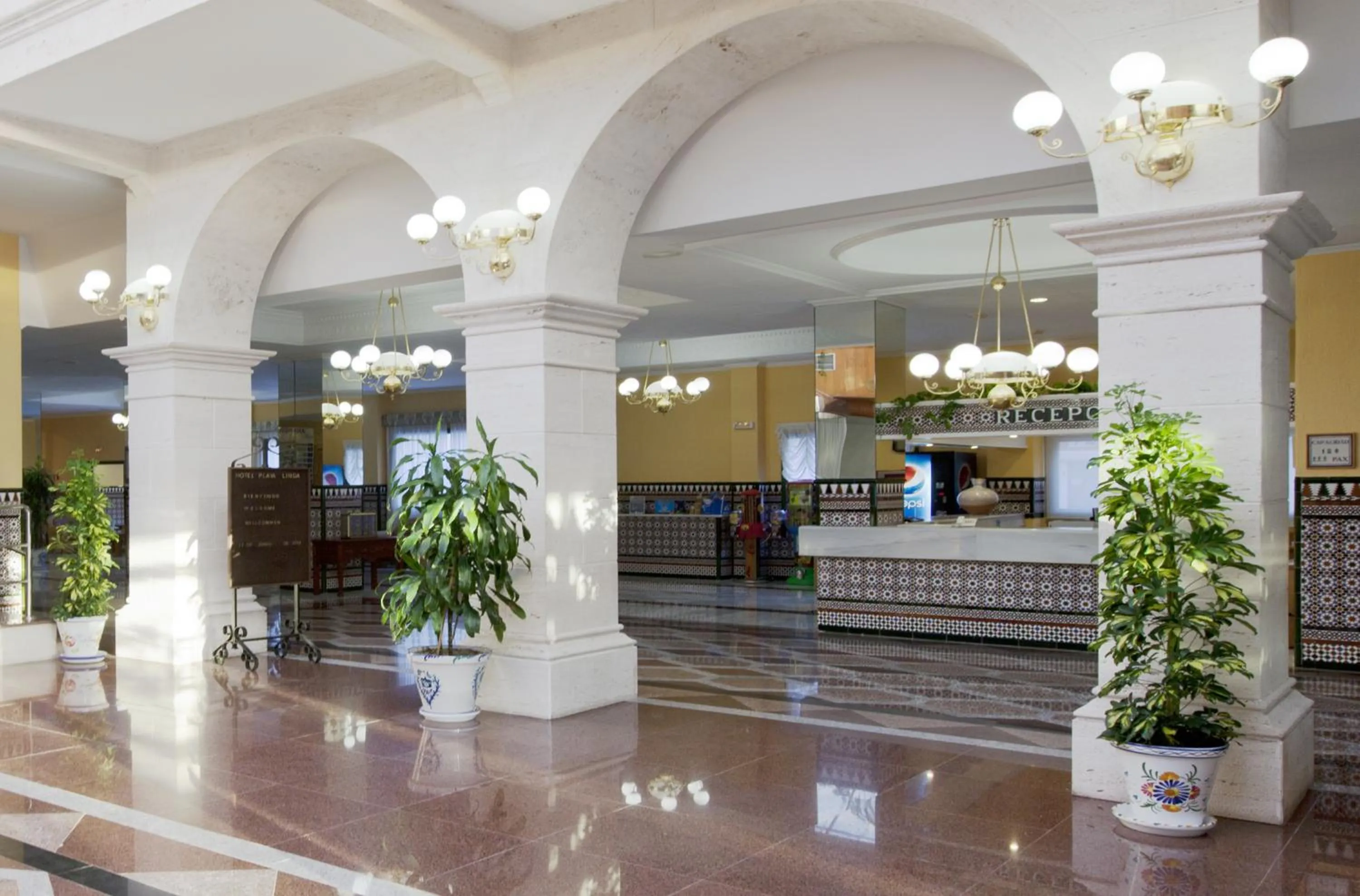 Lobby or reception in Playalinda