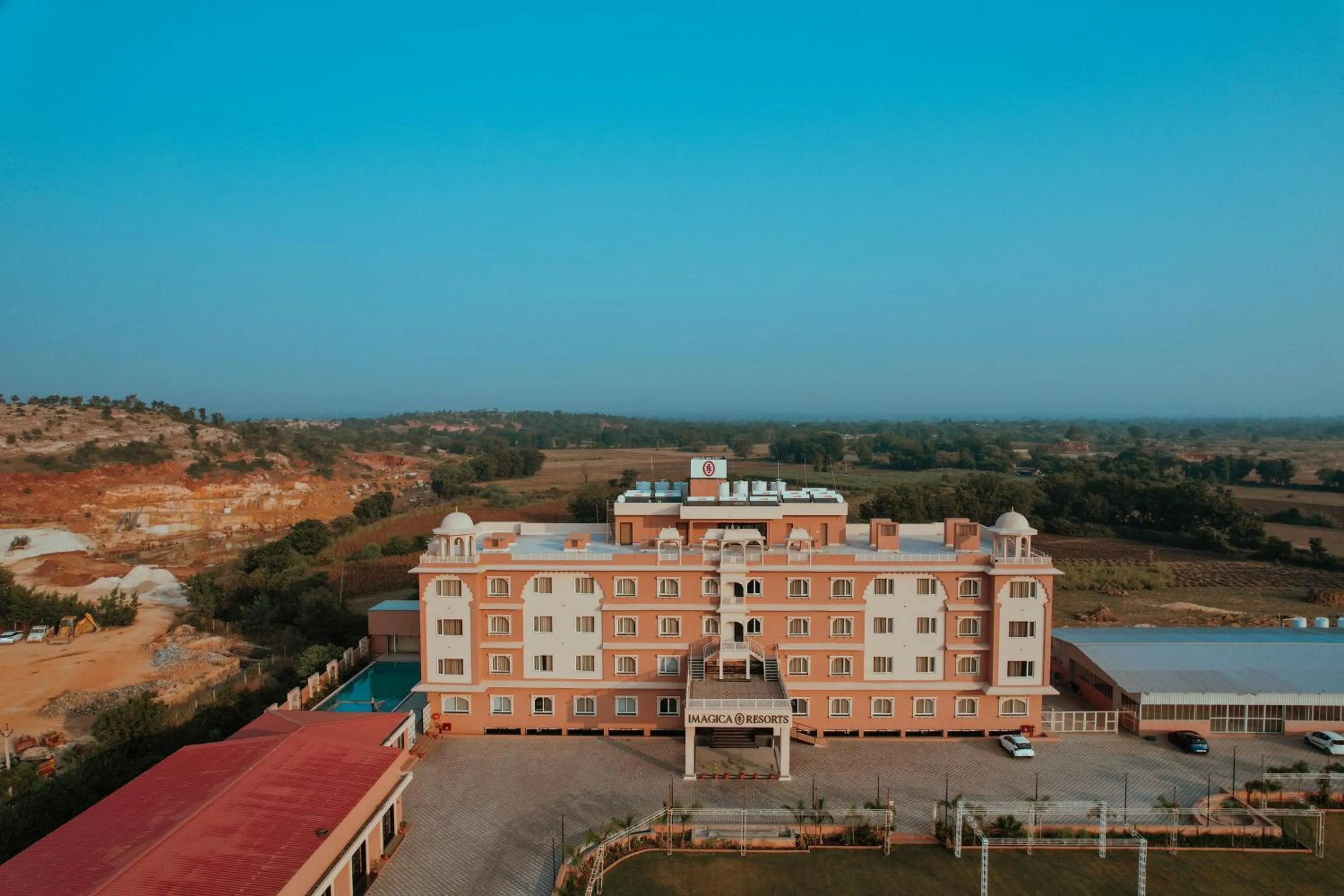 Property building in IMAGICA RESORTS